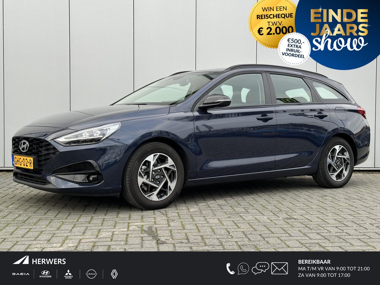 Hyundai i30 Wagon - 1.0 T-GDi MHEV Comfort / Navigatie / Climate & Cruise Control / 8 Inch Multimediascherm / - AutoWereld.nl