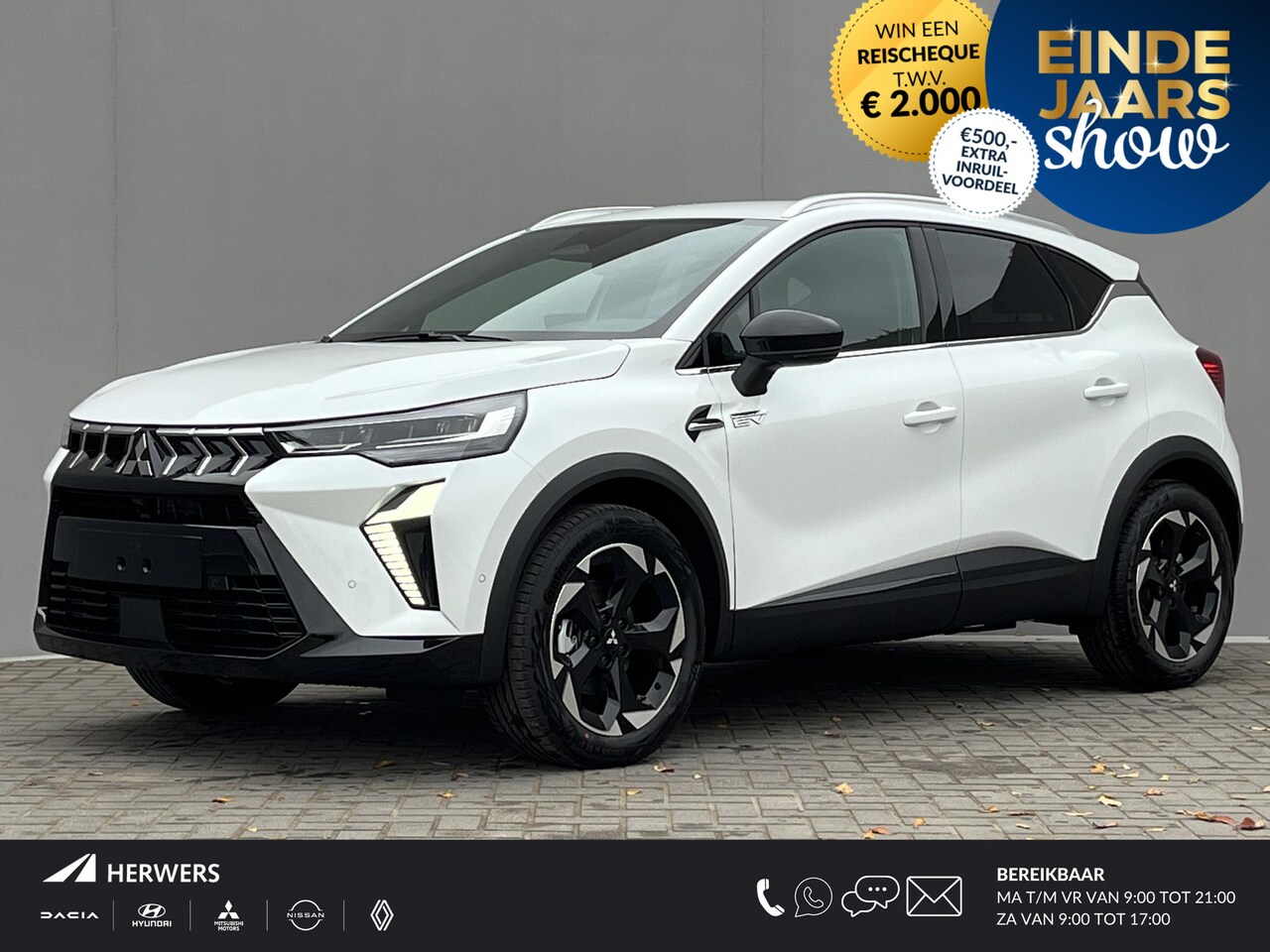 Mitsubishi ASX - 1.8 HEV AT Intense+ /  € 2.000,- Voordeel op de Nieuwprijs / 8 Jaar Fabrieksgarantie / Ach - AutoWereld.nl