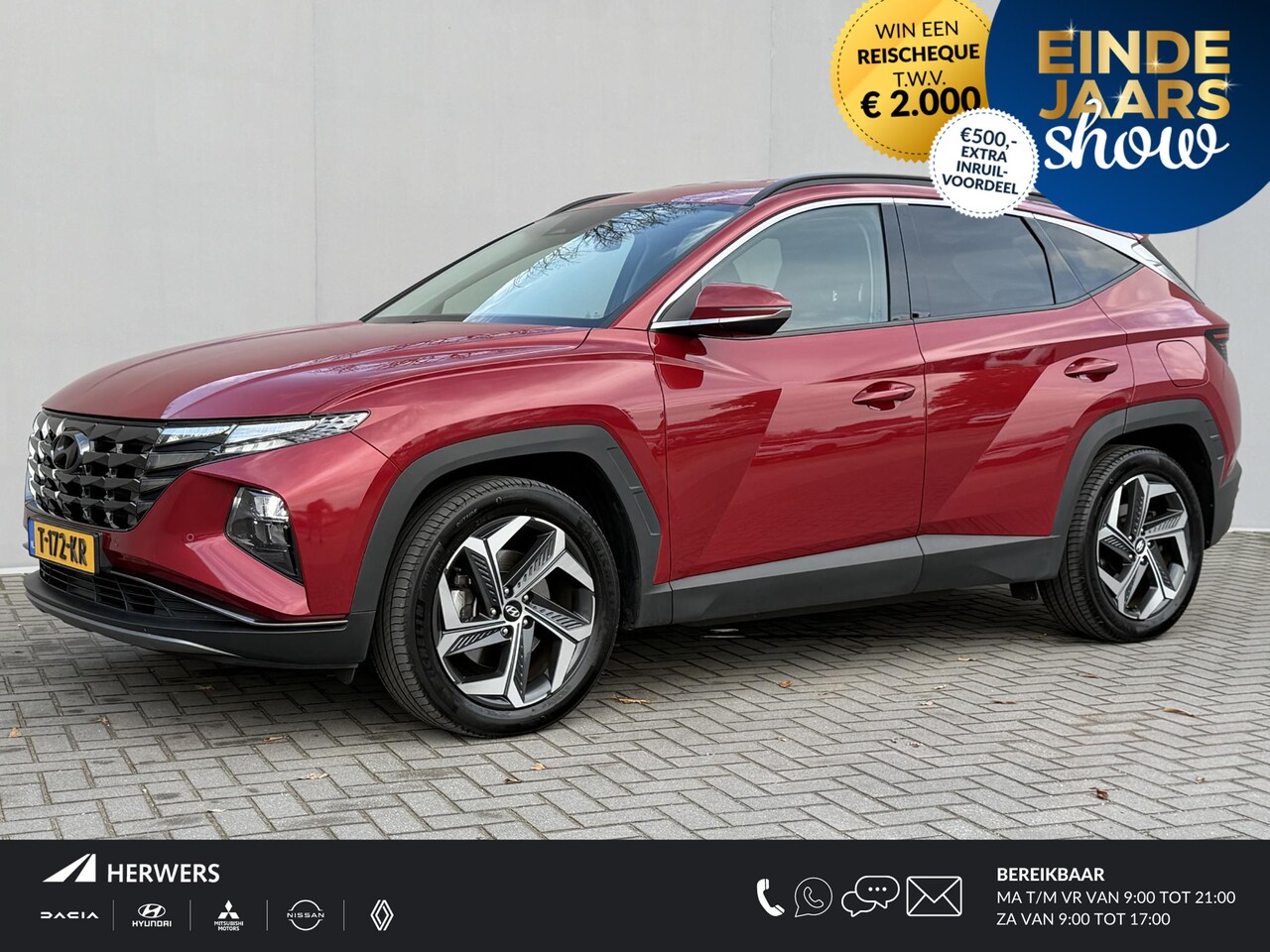 Hyundai Tucson - 1.6 T-GDI PHEV Comfort 4WD / Apple carplay / Android auto / Achteruitrijcamera / Climate c - AutoWereld.nl
