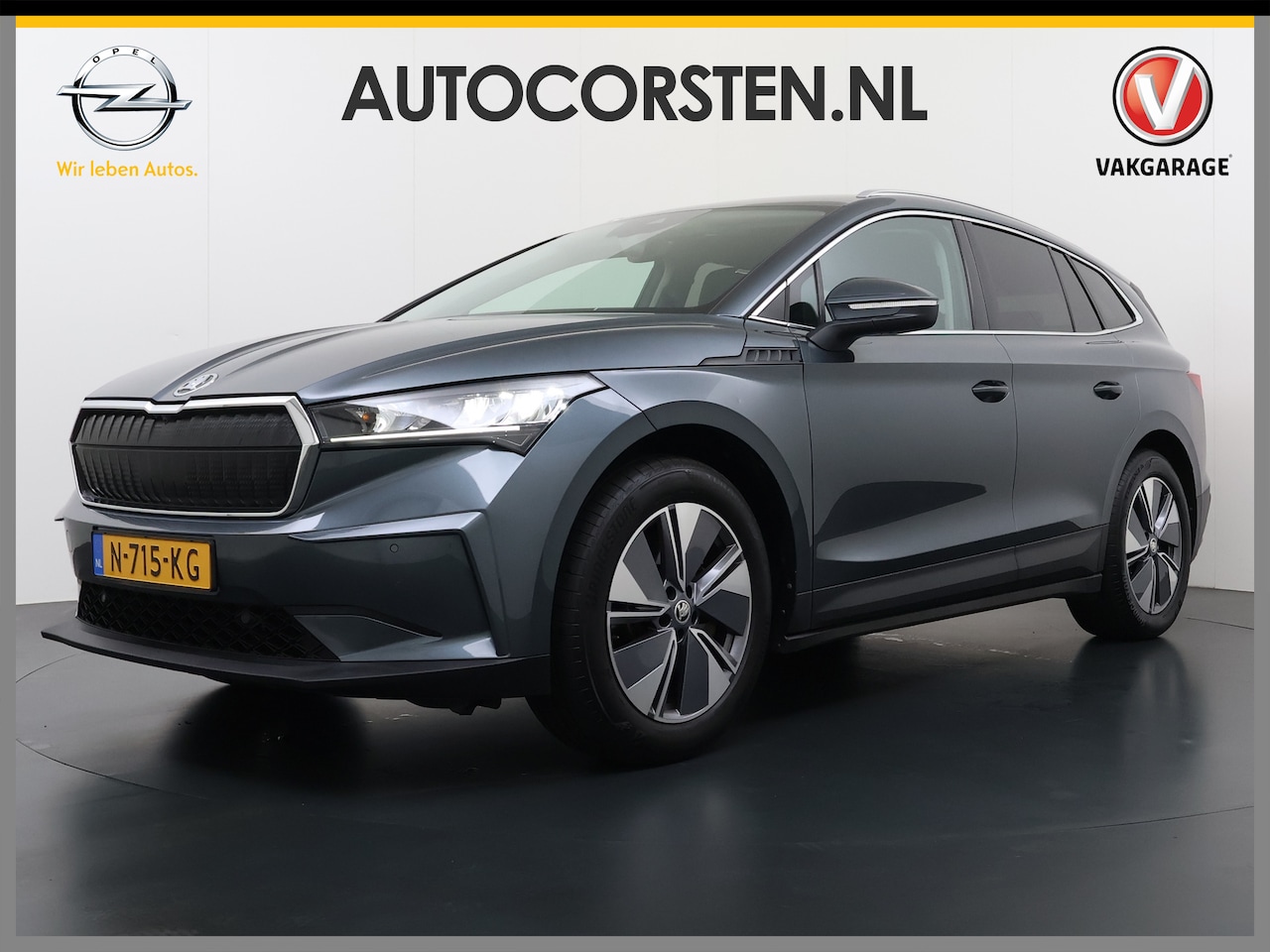 Skoda Enyaq iV - 80 SOH 90% Warmtepomp Navi Ecc Camera Apple Carplay Android Auto Cruise Control Pdc Stuurv - AutoWereld.nl