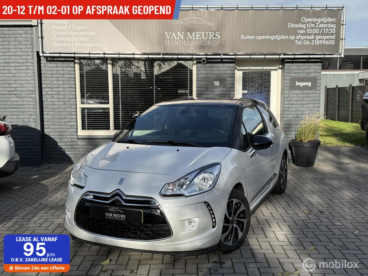 DS 3 - 1.6 BlueHDi Business 1.6 BlueHDi Business, Airco, Cruise, Navigatie, APK 11-2026 - AutoWereld.nl