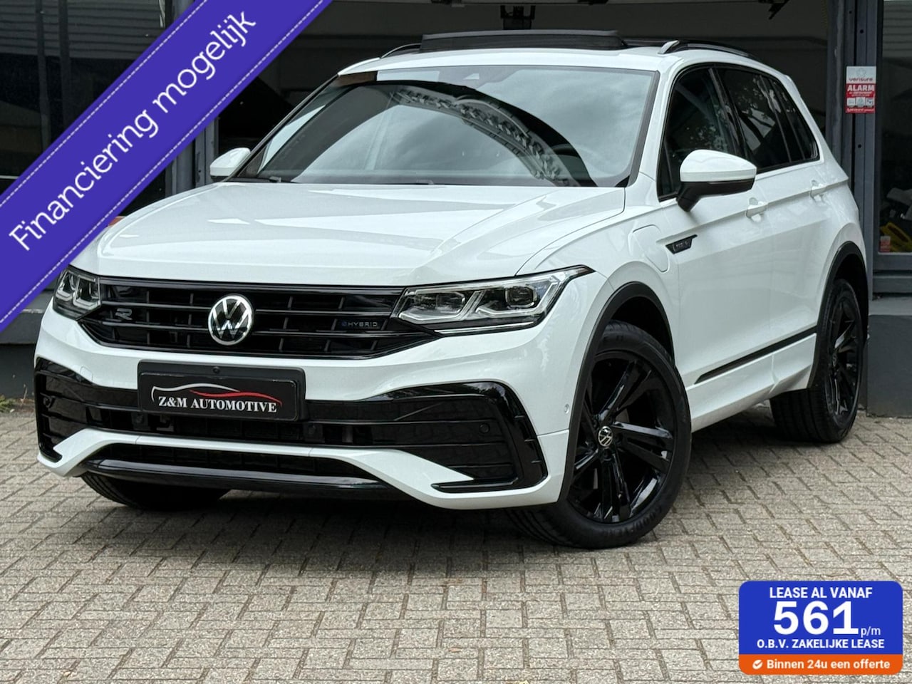 Volkswagen Tiguan - 1.4 TSI eHybrid R-Line 245PK Aut*Pano*Leder - AutoWereld.nl