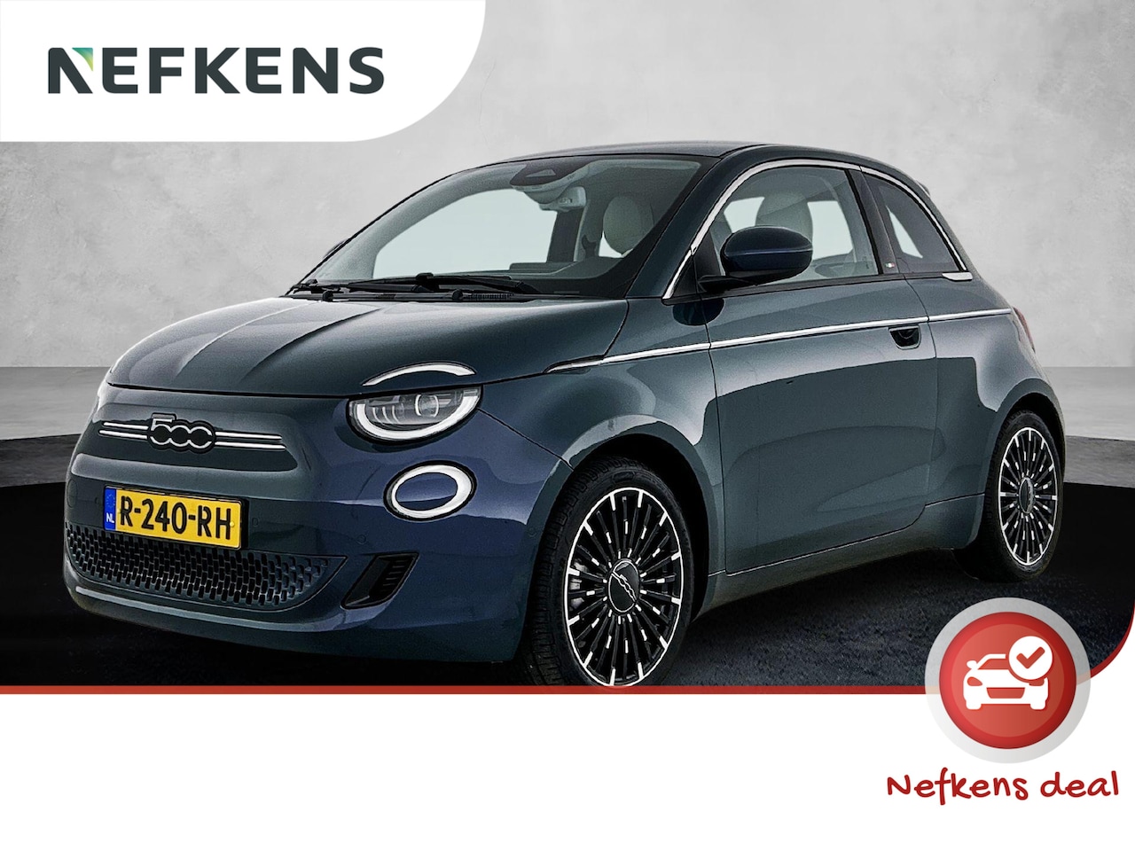 Fiat 500 - La Prima 42 kWh 118pk Automaat | 1ste Eigenaar | Navigatie | Climate Control | Adaptieve C - AutoWereld.nl