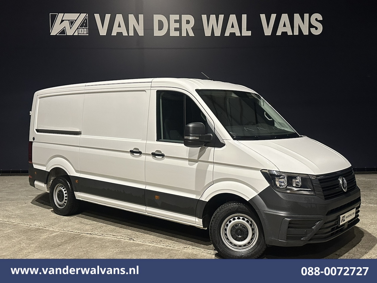 Volkswagen Crafter - 2.0 TDI L3H2 L2H1 Euro6 Airco | Apple Carplay | 270gr Achterdeuren Andoid Auto, Parkeersen - AutoWereld.nl