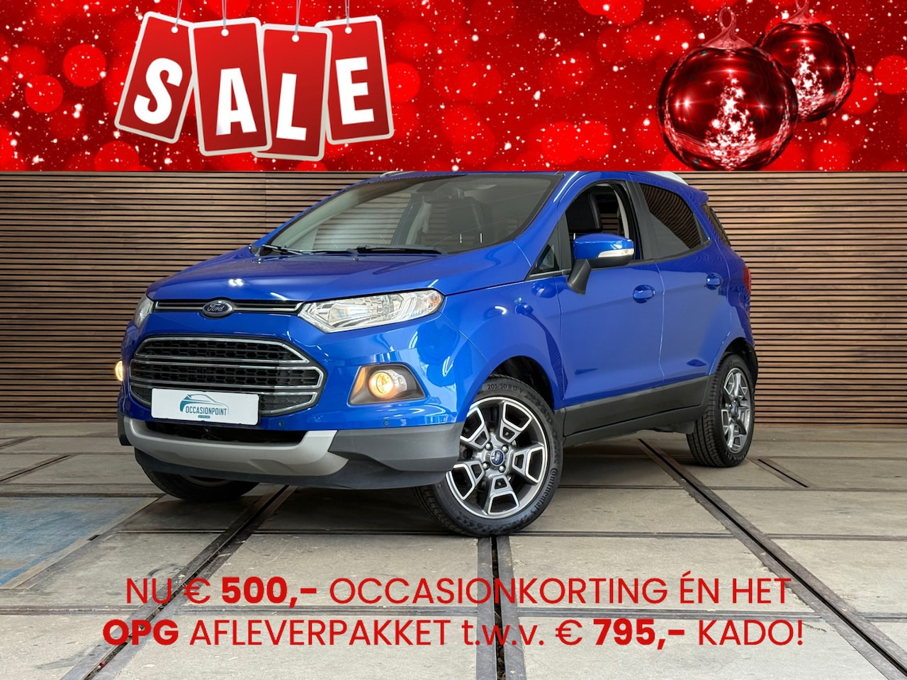 Ford EcoSport - 1.0 EcoBoost Titanium | Navigatie | Cruise Control | 17' inch - AutoWereld.nl