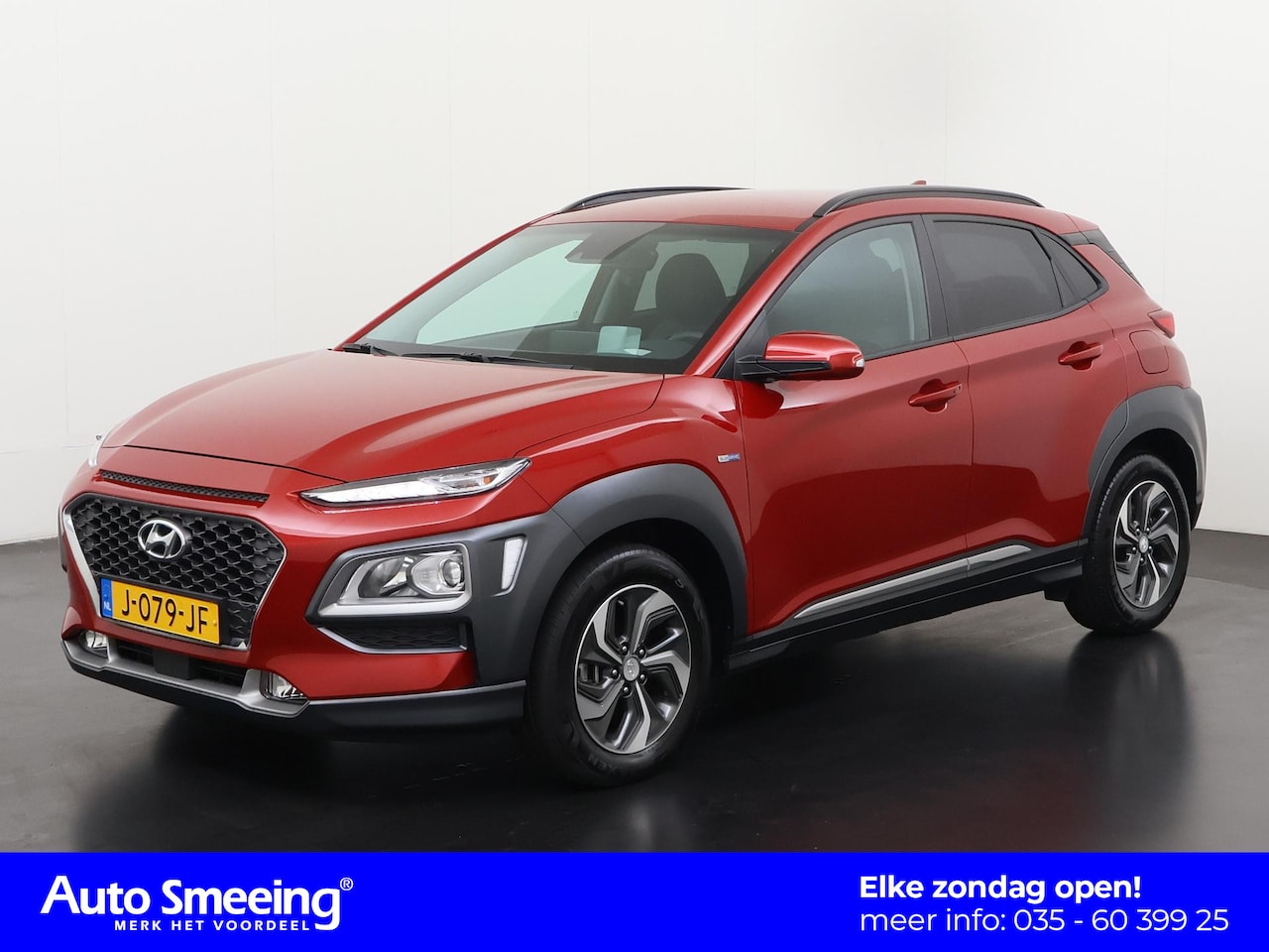 Hyundai Kona - 1.6 GDI HEV Fashion | Navigatie | Zondag Open! - AutoWereld.nl