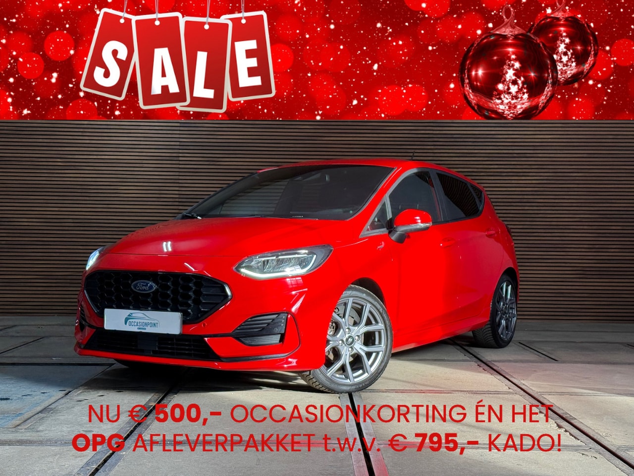 Ford Fiesta - 1.0 EcoBoost Hybrid ST-Line Automaat | 17' inch | Sportstoelen | Camera | Winter-Pack - AutoWereld.nl