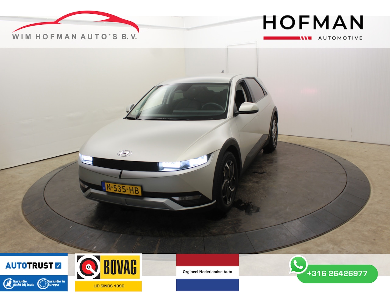 Hyundai IONIQ 5 - 58 kWh 170PK Connect Camera+PDC EL aKlep Bose Sound CCS Snellader - AutoWereld.nl