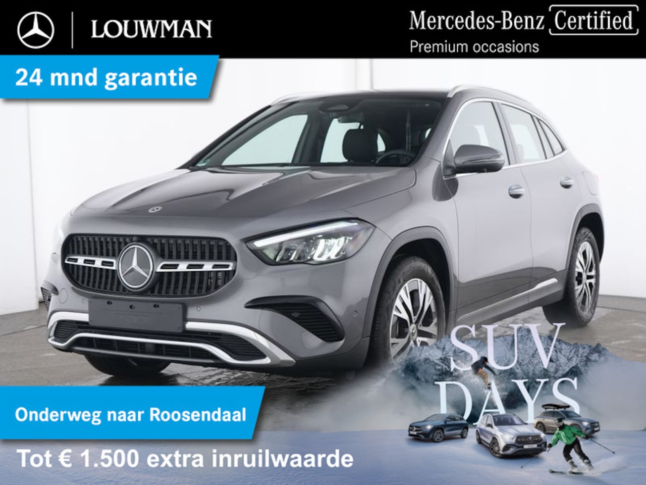 Mercedes-Benz GLA-Klasse - 250 e PLug-In Hybride Edition Progressive Line | Panorama Schuif-Kanteldak | Sfeerverlicht - AutoWereld.nl