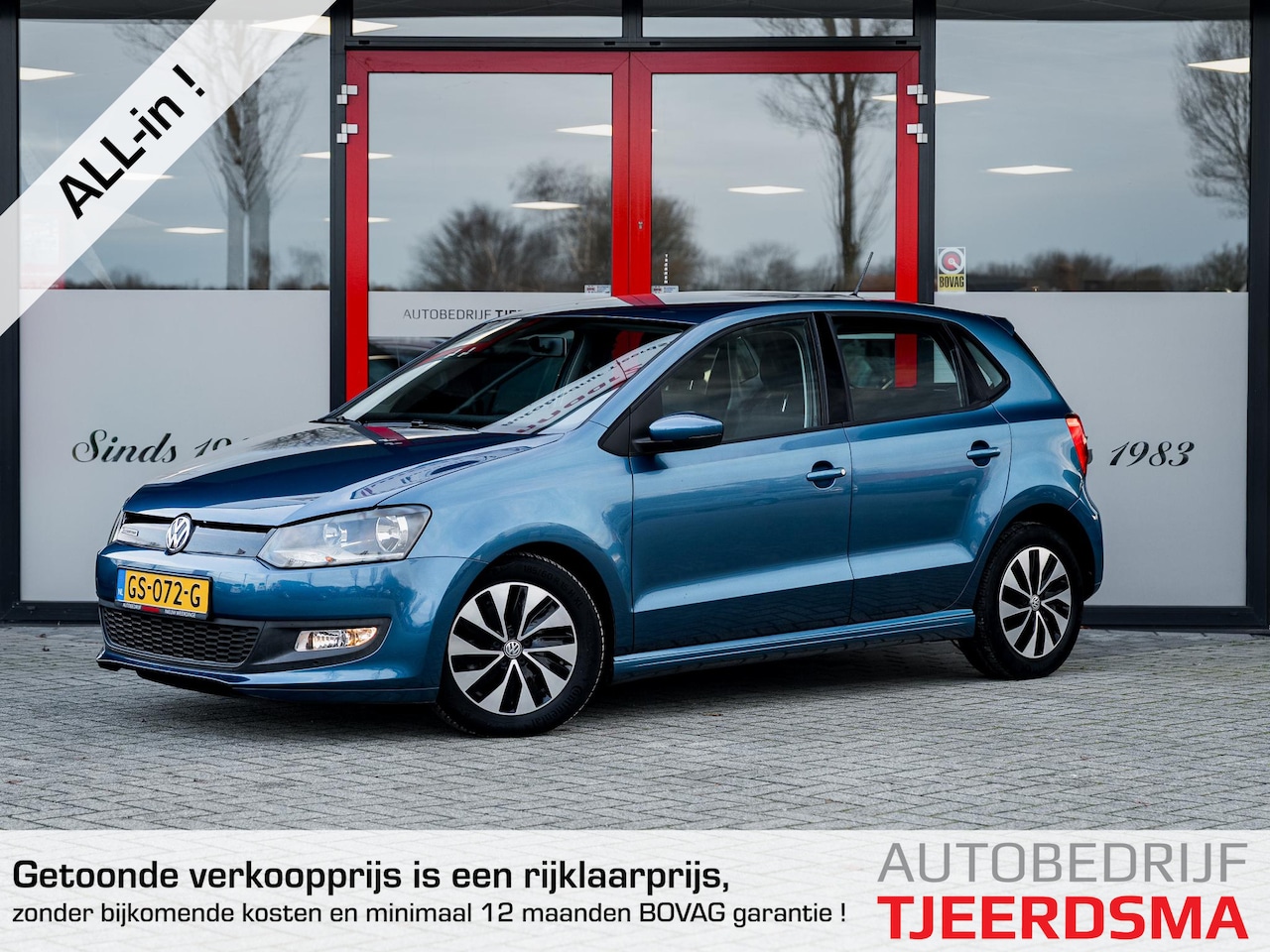 Volkswagen Polo - 1.0 Bluemotion Edition | 1e Eigenaar | Origineel NL | Airco | Cruise Control | Apple Carpl - AutoWereld.nl