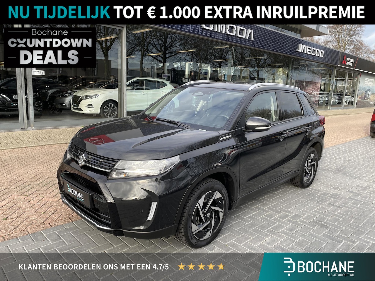 Suzuki Vitara - 1.5 Hybrid Style | Schuifkanteldak | Navigatie | Carplay - AutoWereld.nl