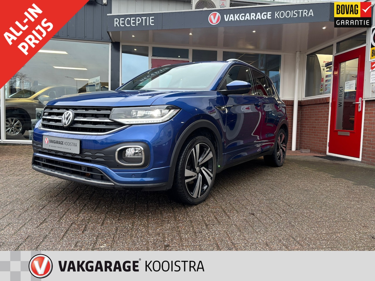 Volkswagen T-Cross - 1.0 TSI Style R-Line AUTOMAAT/ Cruise controle/ Dode hoek detectie - AutoWereld.nl