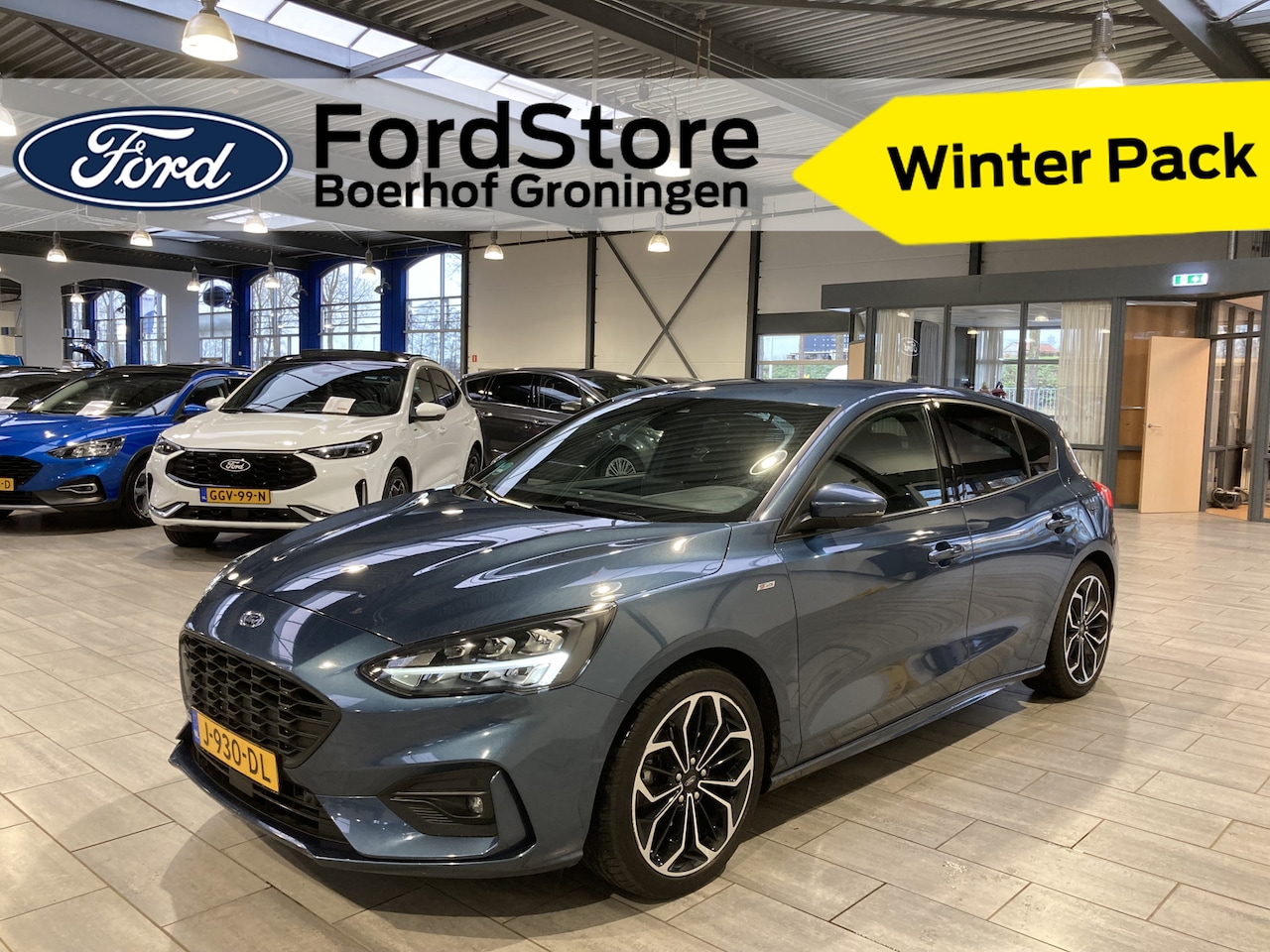 Ford Focus - 1.5 EcoBoost 182 pk ST Line | Winter Pack | Keyless | Clima | 18'' Velgen | Cruise | Apple - AutoWereld.nl