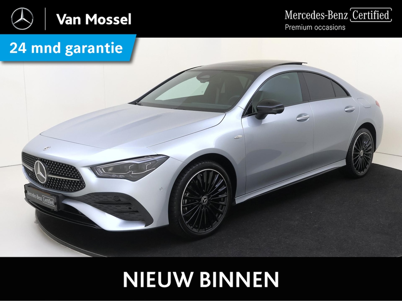 Mercedes-Benz CLA-Klasse - 250 e Business Solution AMG Panoramadak /19 Inch /Memory stoelen /HUD /360 Camera /Nightpa - AutoWereld.nl