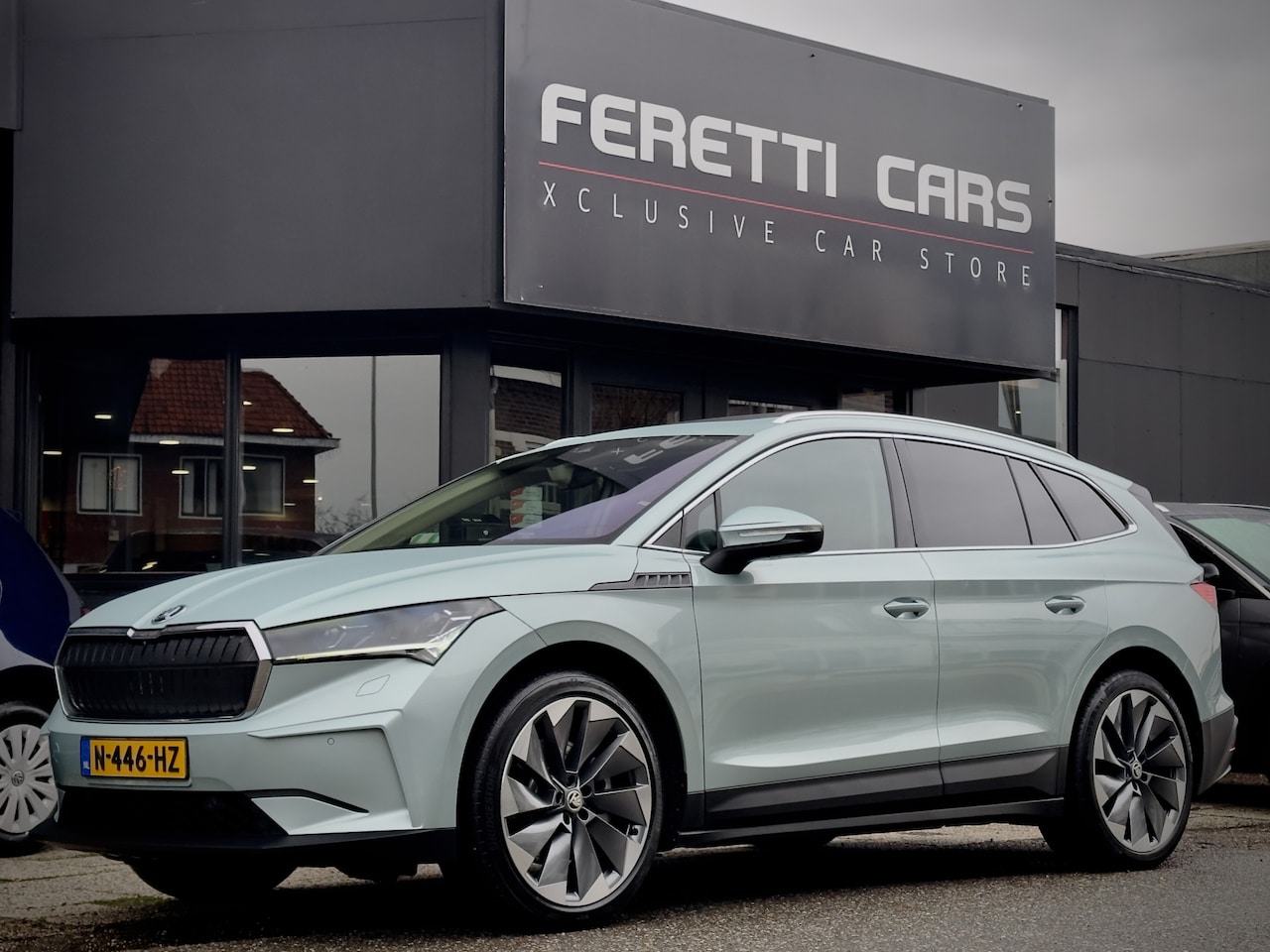 Skoda Enyaq iV - 80 FIRST EDITION HIGH PANODAK LEDER 22 INCH-LMV NAVI CAMERA DIGI-DASH HEAD-UPP LED PDC - AutoWereld.nl