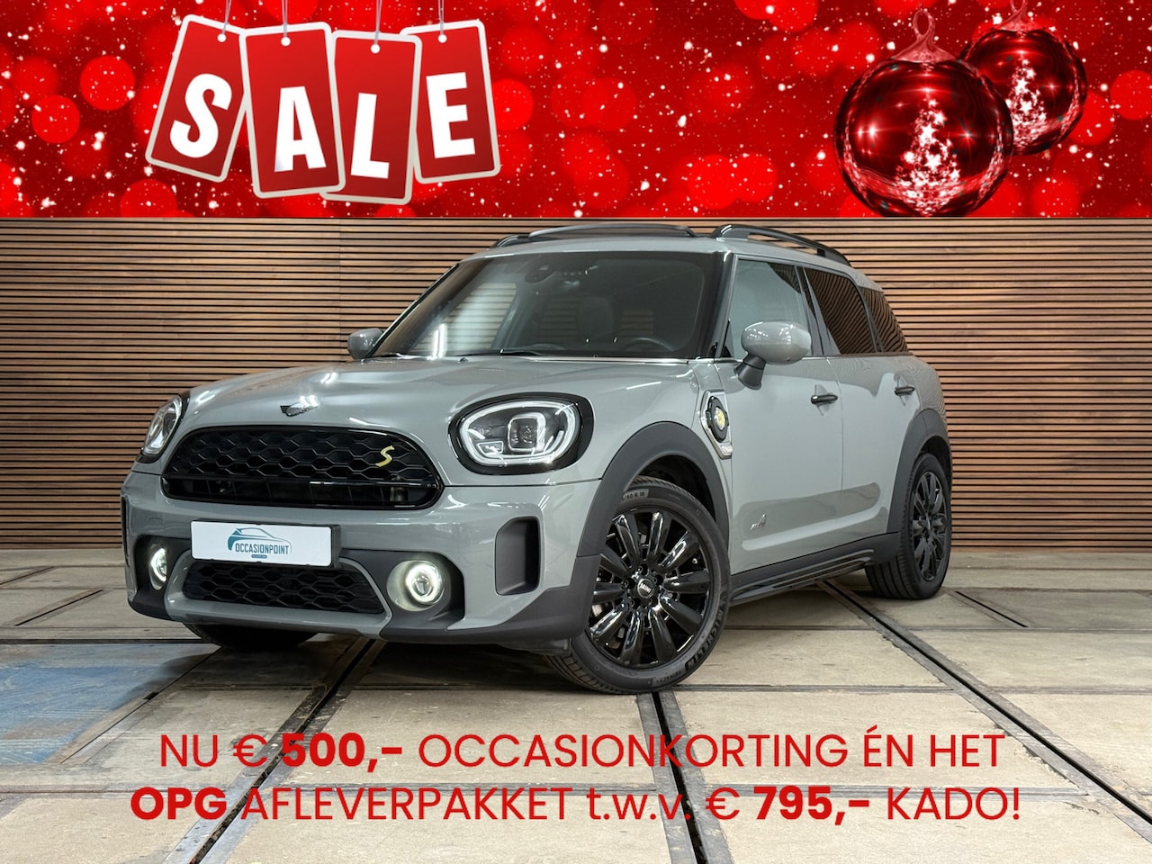 MINI Countryman - 2.0 Cooper S E ALL4 | Pano | Sportstoelen | LED | Camera | 18inch | Privacy Glass | Navi - AutoWereld.nl