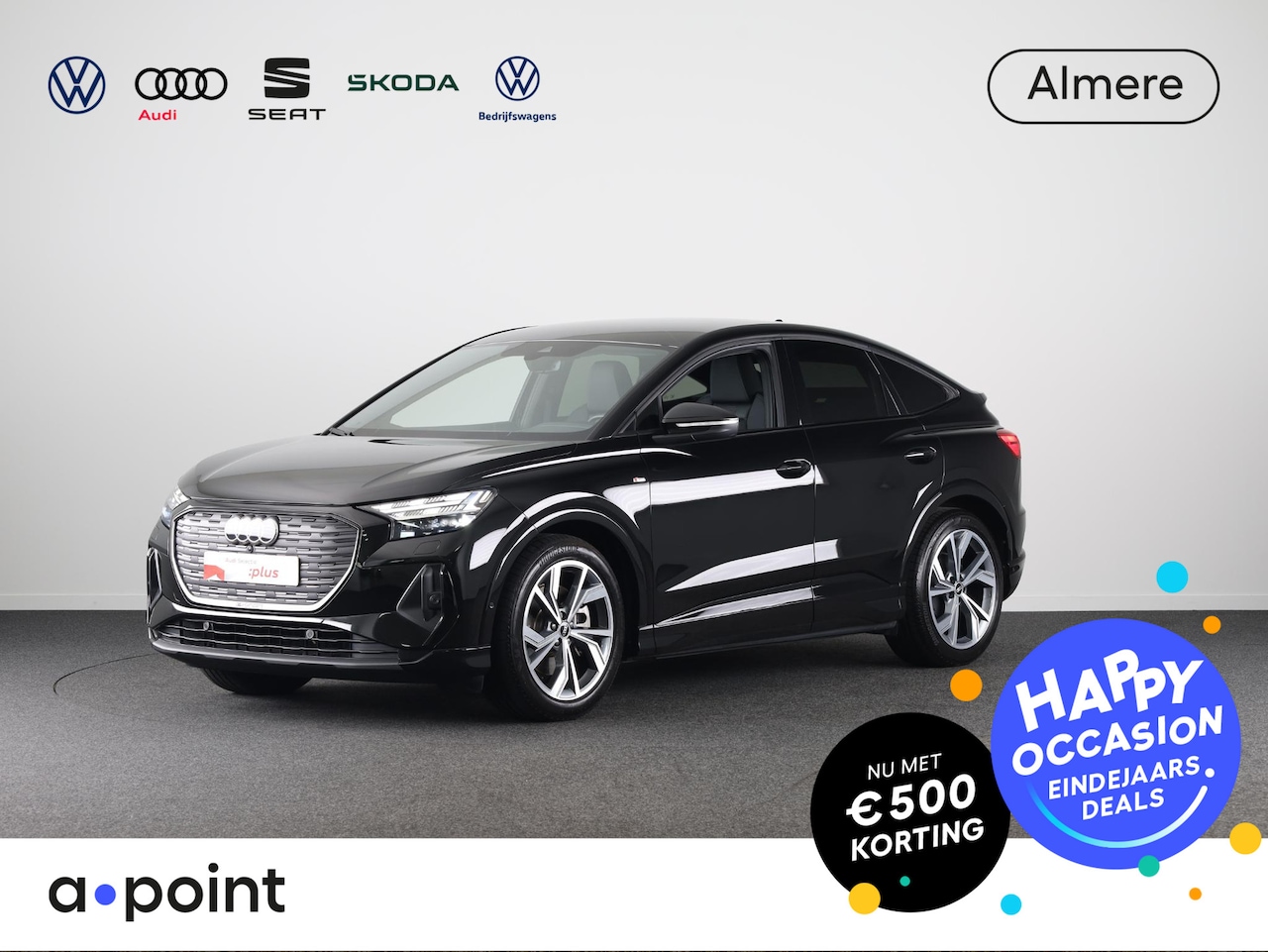 Audi Q4 Sportback e-tron - 40 S edition 77 kWh 204pk | SoH 98% | Navigatie | Stoelverwarming | Dynamic pakket | 20 in - AutoWereld.nl