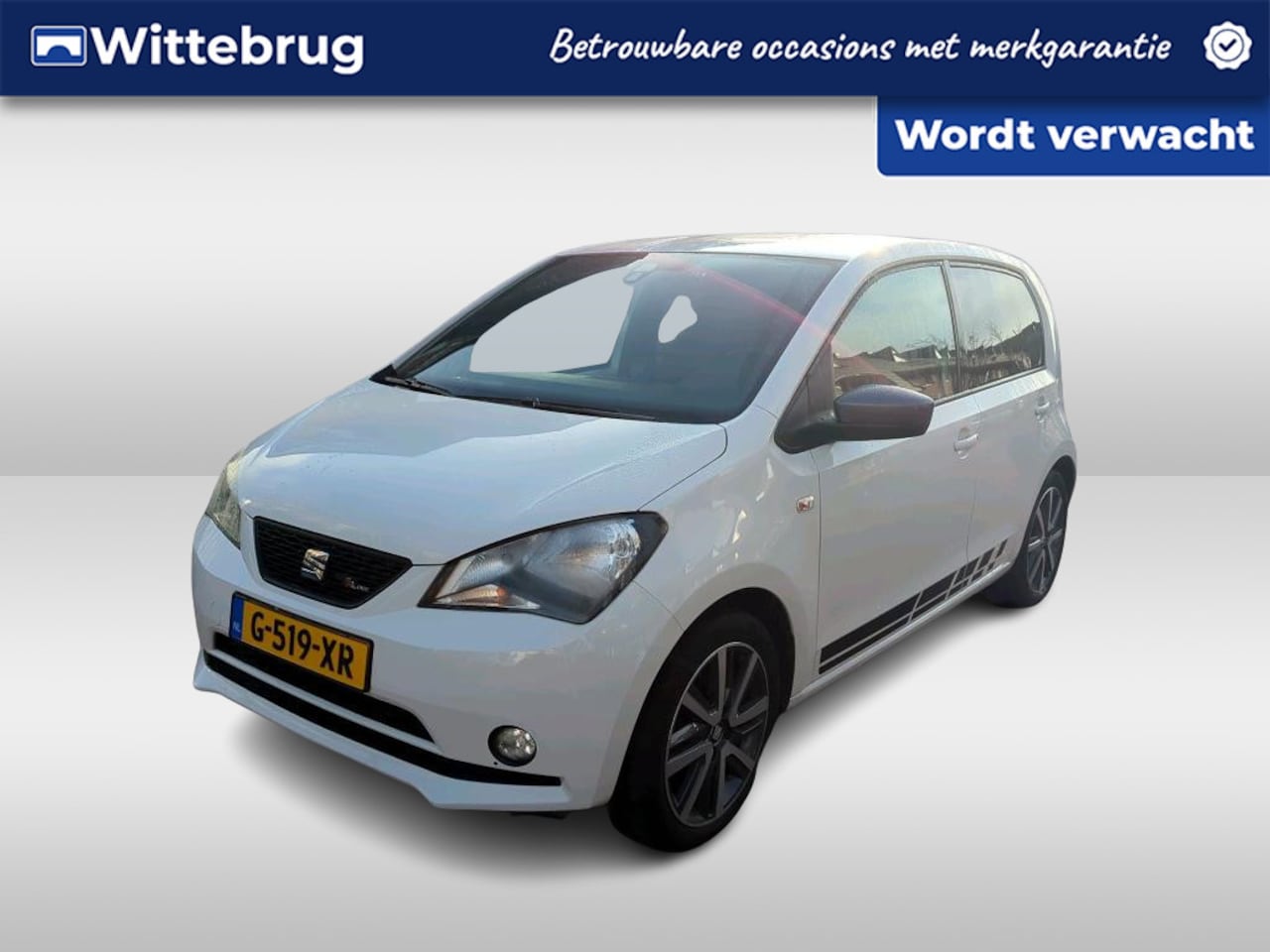 SEAT Mii - 1.0 FR Airco / Cruise / Parkeersensoren / 16"LM velgen / Bluetooth - AutoWereld.nl