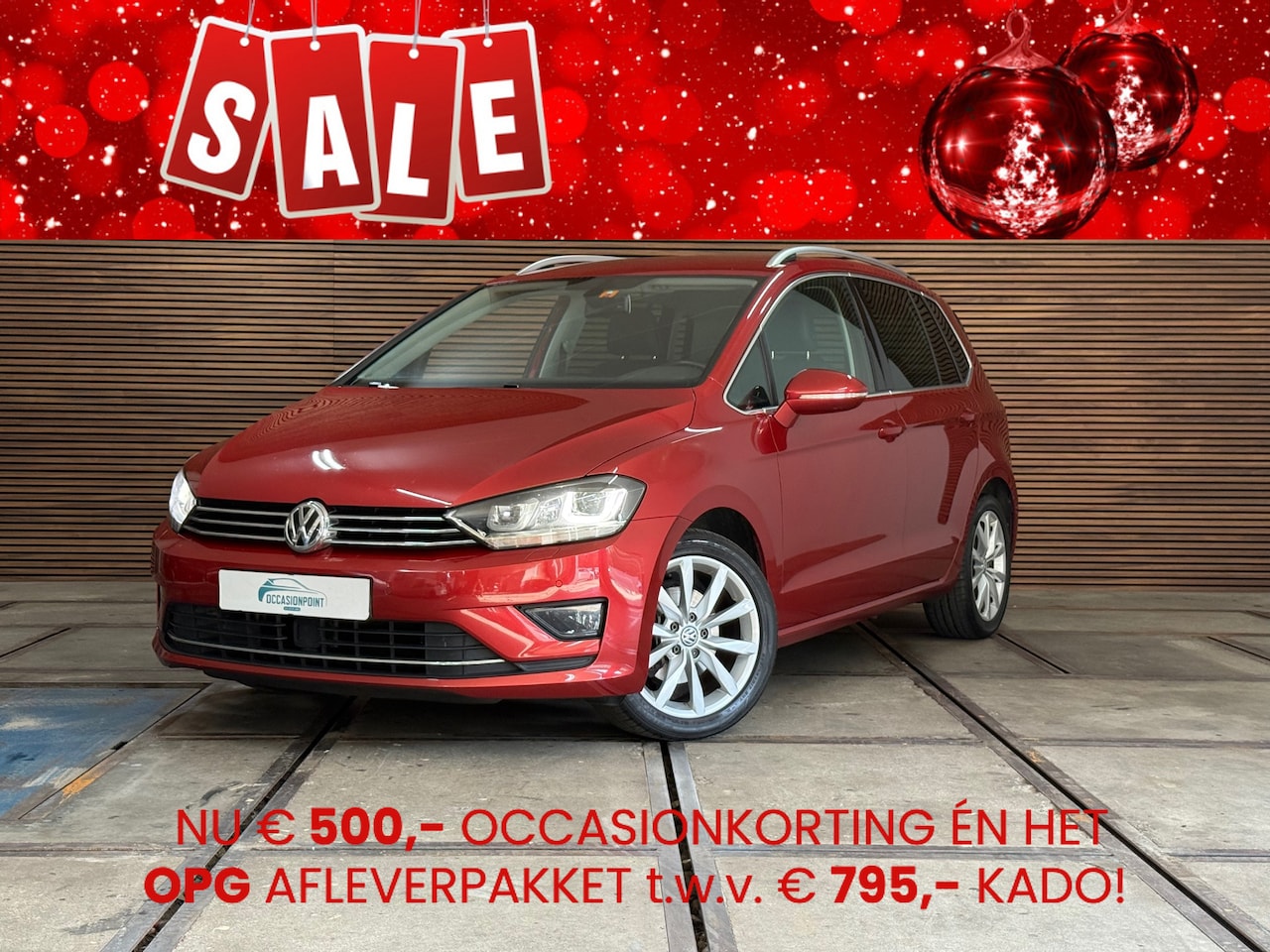 Volkswagen Golf Sportsvan - 1.4 TSI DSG Connected Series | Leer | Navigatie | LED | Stoelverwarming - AutoWereld.nl