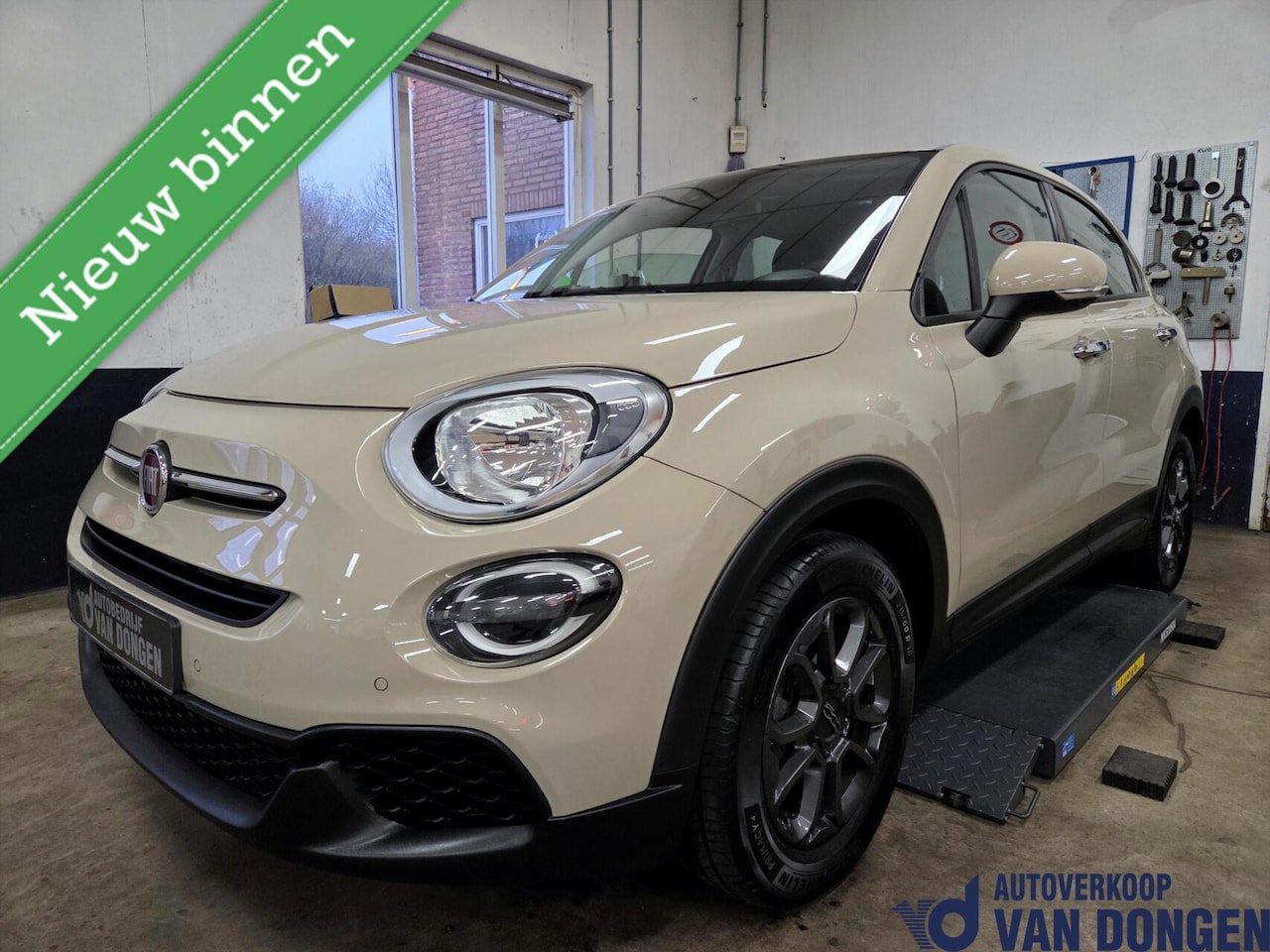 Fiat 500 X - 1.0 GSE Lounge | 120 PK | Carplay / 1e Eigenaar / Beige - AutoWereld.nl