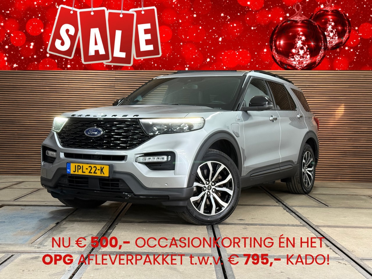Ford Explorer - 3.0 V6 EcoBoost PHEV ST-Line 7 pers | B&O | Pano | Virtual Cockpit | Carplay | Trekhaak - AutoWereld.nl