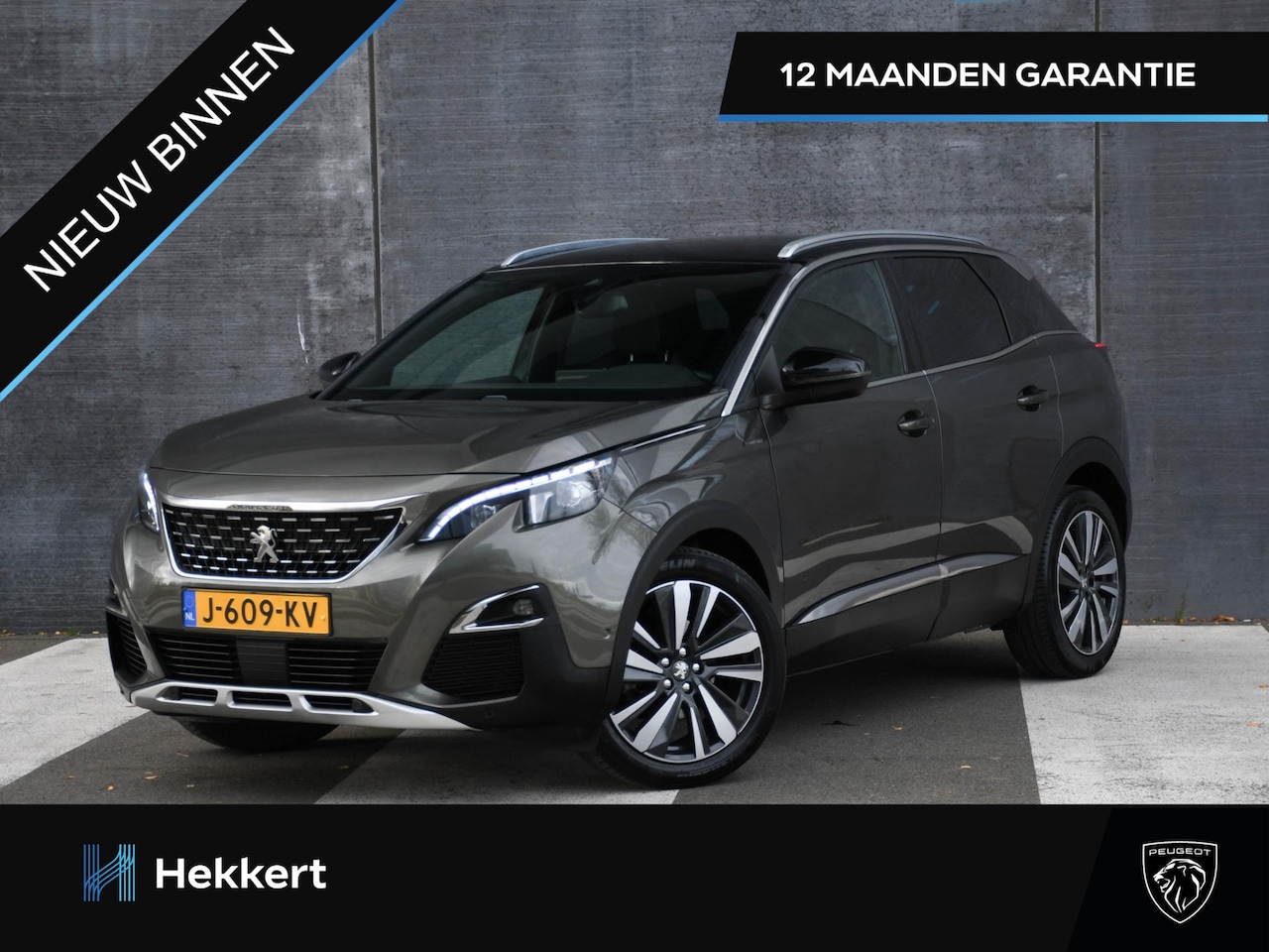 Peugeot 3008 - GT Line 1.6 PureTech 180pk Automaat DODE HOEK | 19''LM | CRUISE.C | PDC + CAM. | STOELVERW - AutoWereld.nl