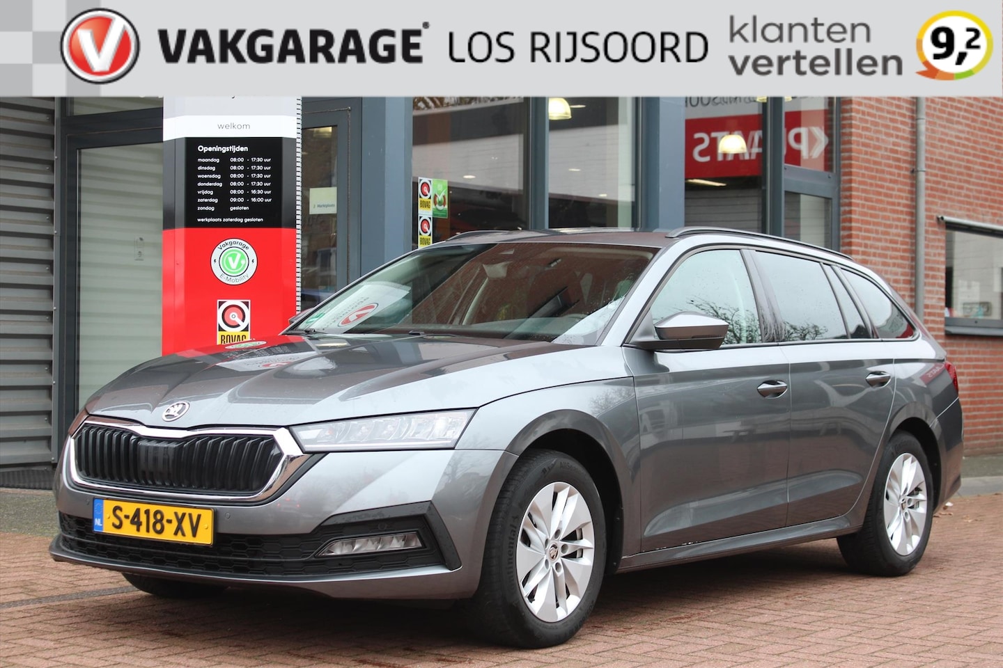 Skoda Octavia Combi - 1.0 TSI MHEV DSG *Ambition* | Trekhaak | Carplay | Cruise & Climate | PDC | Navigatie | Bl - AutoWereld.nl