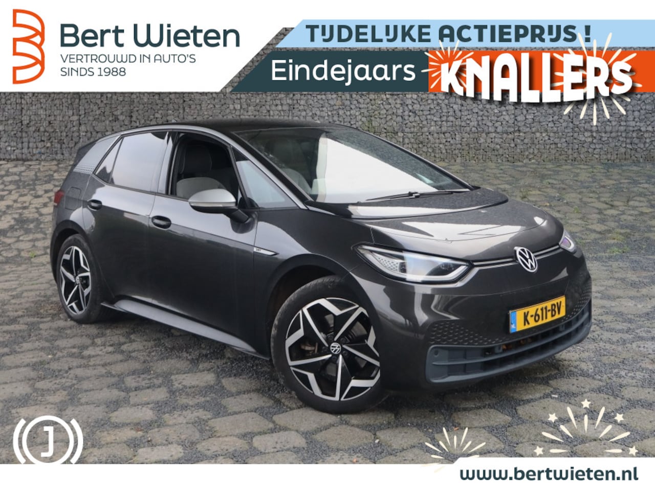 Volkswagen ID.3 - First Plus 58 kWh | Trekhaak | Camera | Stoel Verwarming - AutoWereld.nl