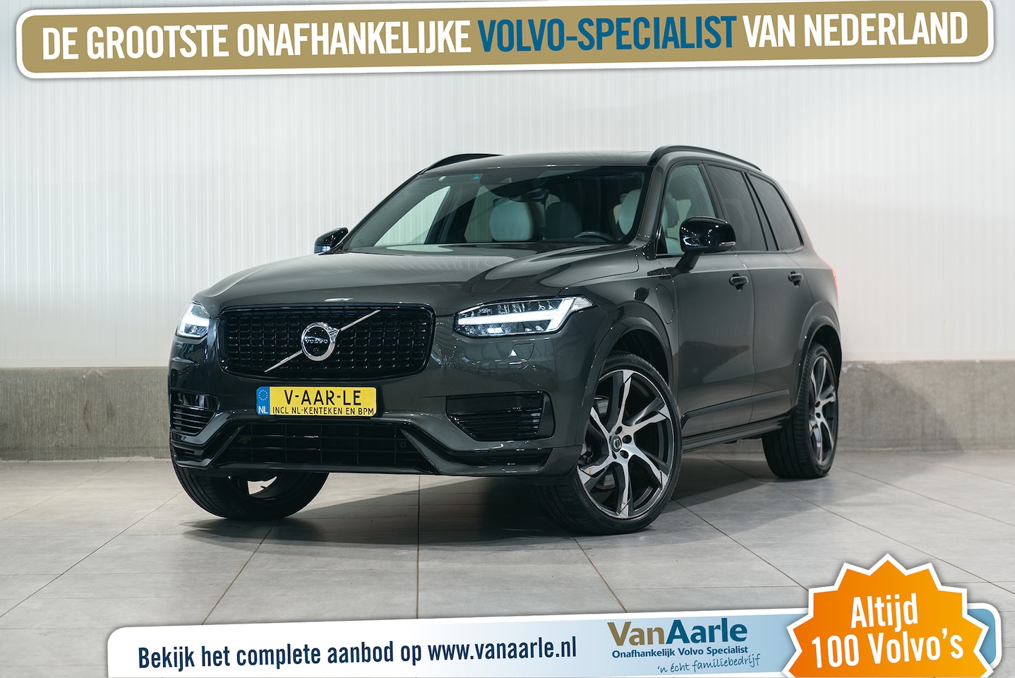 Volvo XC90 - T8 Aut. R-Design ACC Leder Panoramadak Parkeercamera 390pk - AutoWereld.nl