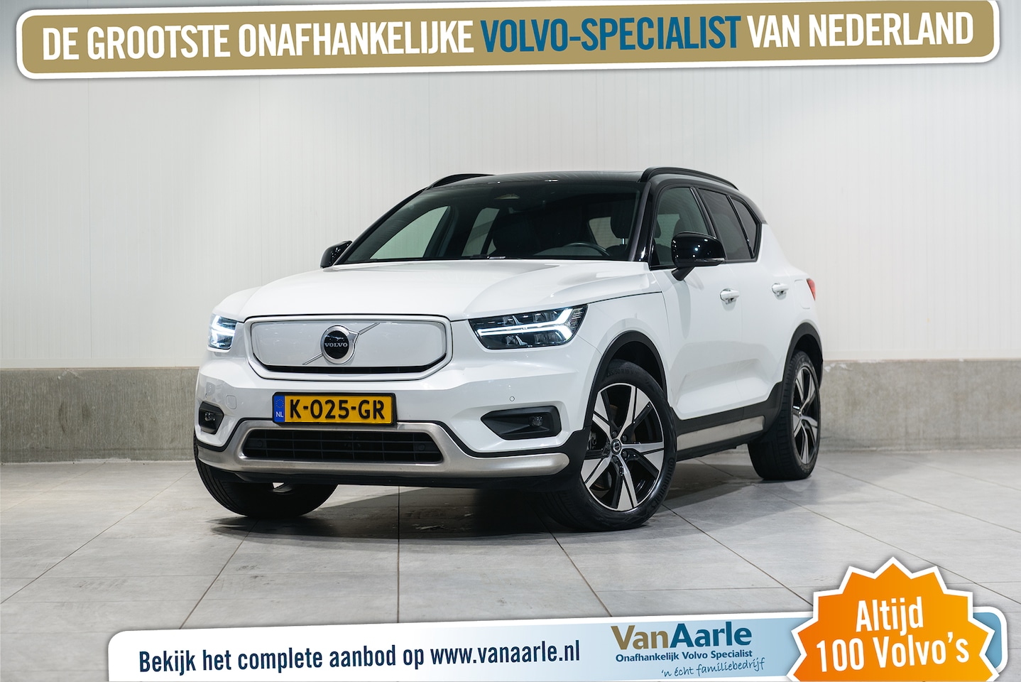 Volvo XC40 - P8 Aut. R-Design ACC Leder Stoelverwarming Parkeercamera 408pk - AutoWereld.nl
