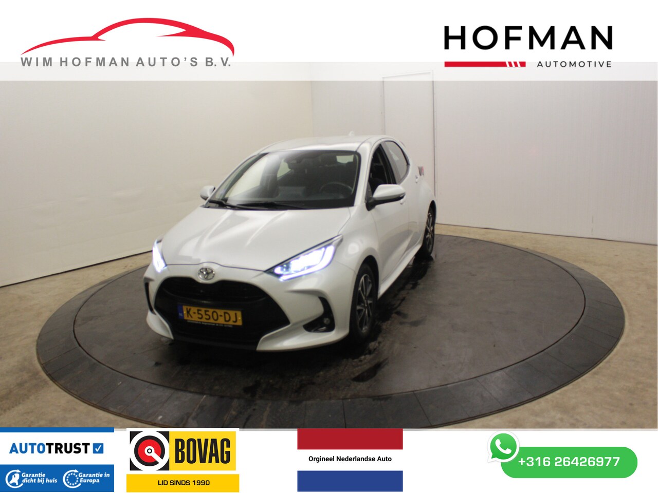 Toyota Yaris - 1.5 VVT-i Dynamic Camera Navi Carplay Parelmoer lak - AutoWereld.nl