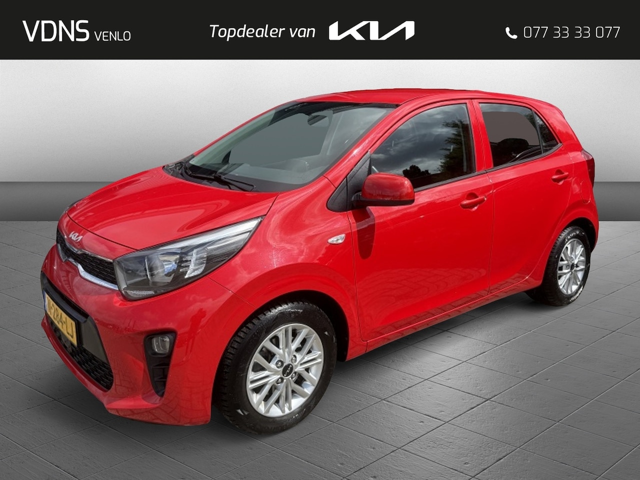 Kia Picanto - 1.0 DPi DynamicLine NAVIGATIE via Apple CarPlay / Android auto - AutoWereld.nl