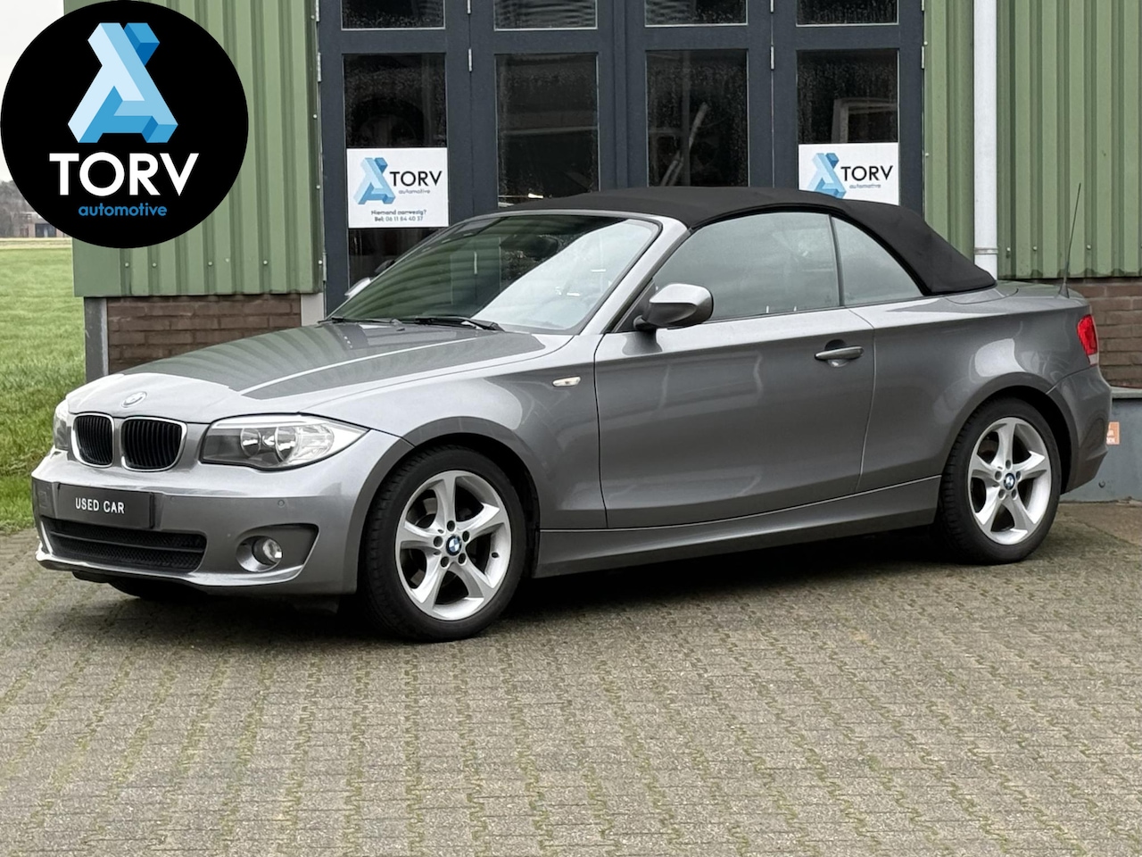 BMW 1-serie Cabrio - 118i High Executive | Leder | Stoelverwarming | Parkeersensor V+A | Youngtimer | - AutoWereld.nl