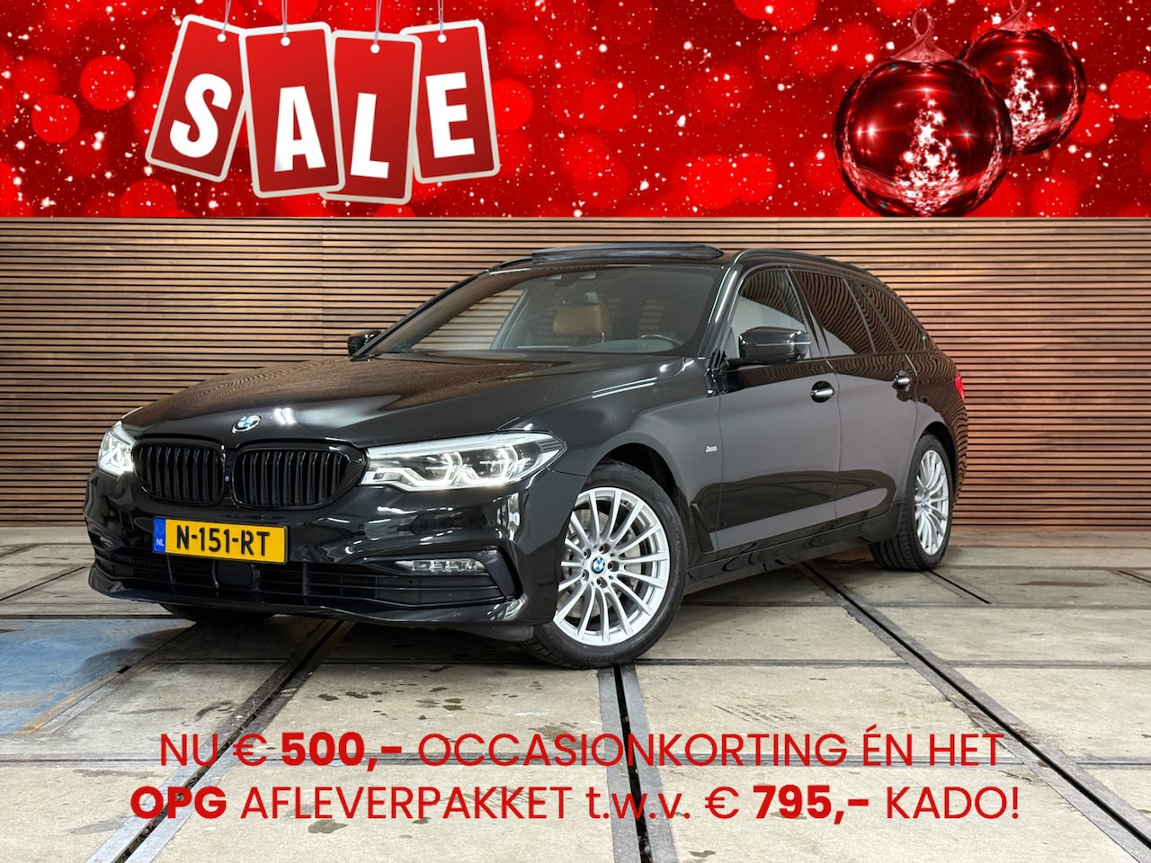 BMW 5-serie Touring - 530i High Executive | Shadow Line | Sportline | Pano | 360° | CoPilot | Parking Pack - AutoWereld.nl