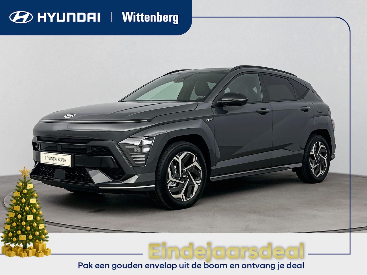 Hyundai Kona - 1.6 GDI HEV N Line Sky | Schuifdak | Nieuw | Snel leverbaar - AutoWereld.nl