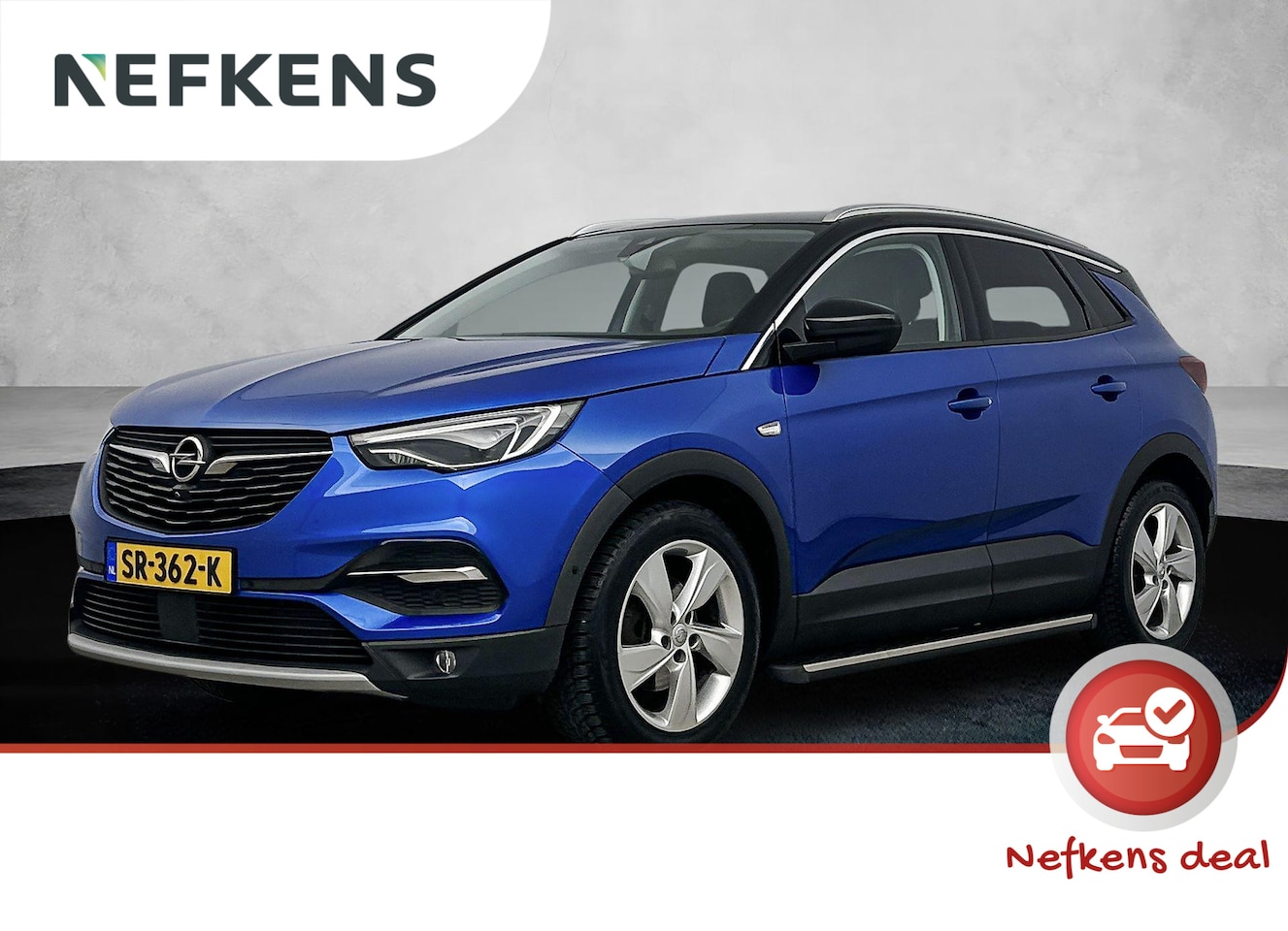 Opel Grandland X - 1.2 Turbo Innovation | Lederen bekleding | Camera | Lichtmetalen velgen | Navigatie | Stoe - AutoWereld.nl