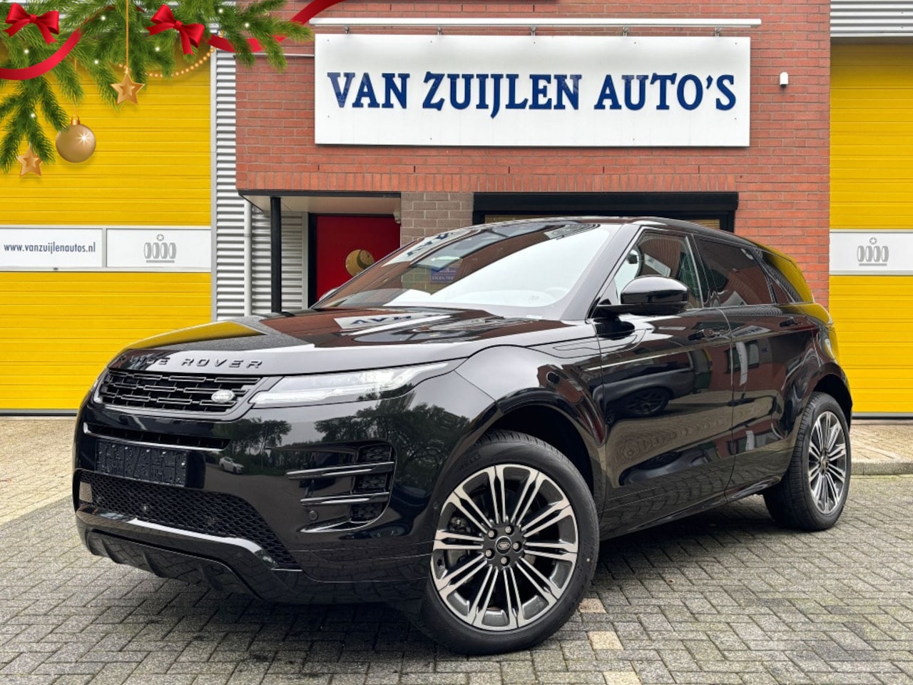 Land Rover Range Rover Evoque - Landrover P270e AWD Dynamic SE Pano Blackpack 360° 20'' Keyless - AutoWereld.nl