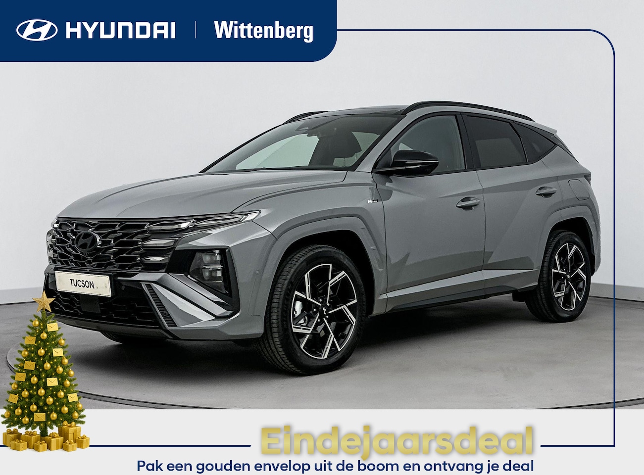 Hyundai Tucson - 1.6 T-GDI HEV N Line Sky | Schuifdak | Nieuw | Snel leverbaar - AutoWereld.nl