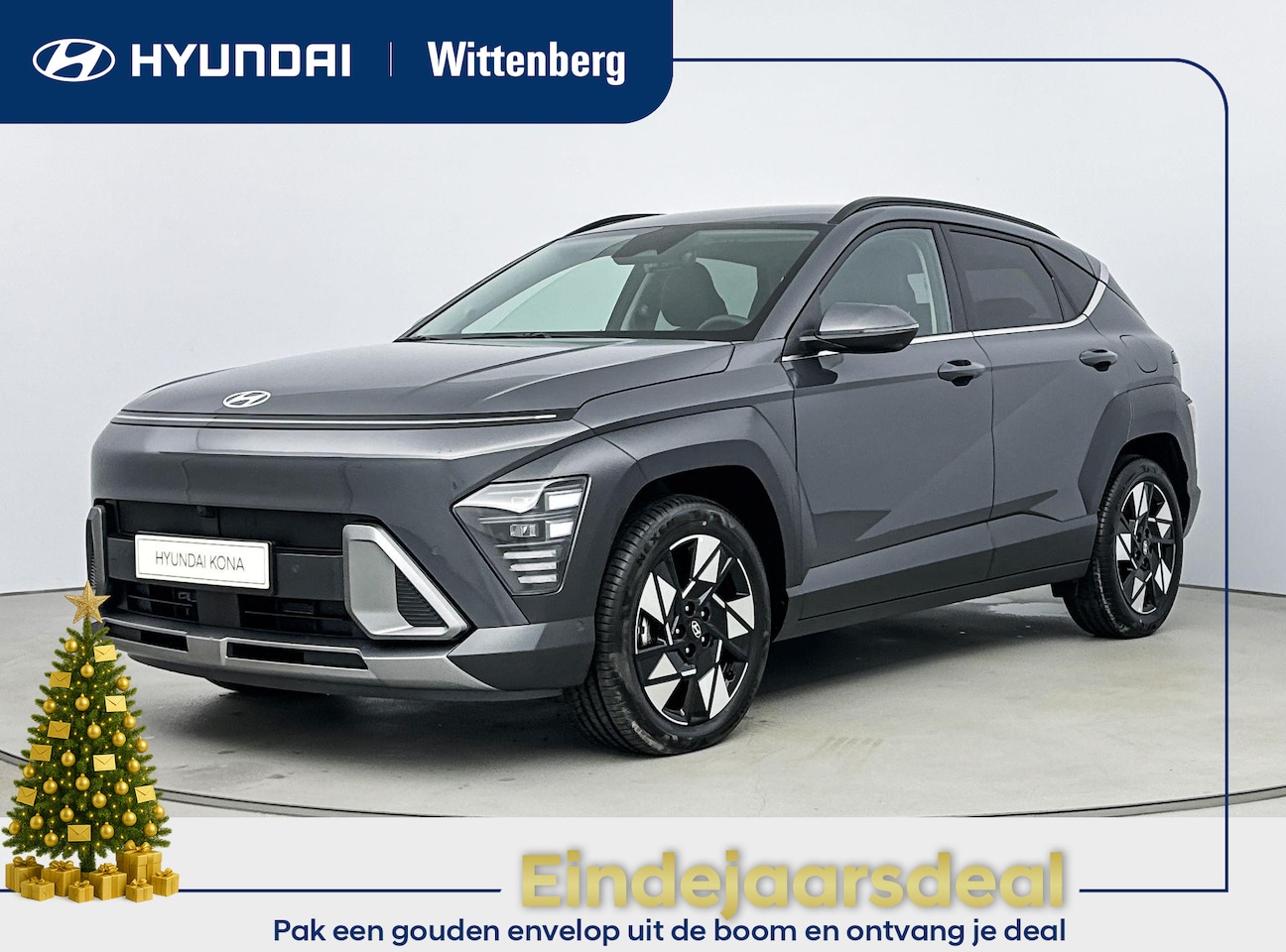Hyundai Kona - 1.6 GDI HEV Premium Sky | Schuifdak | Nieuw | Snel leverbaar - AutoWereld.nl