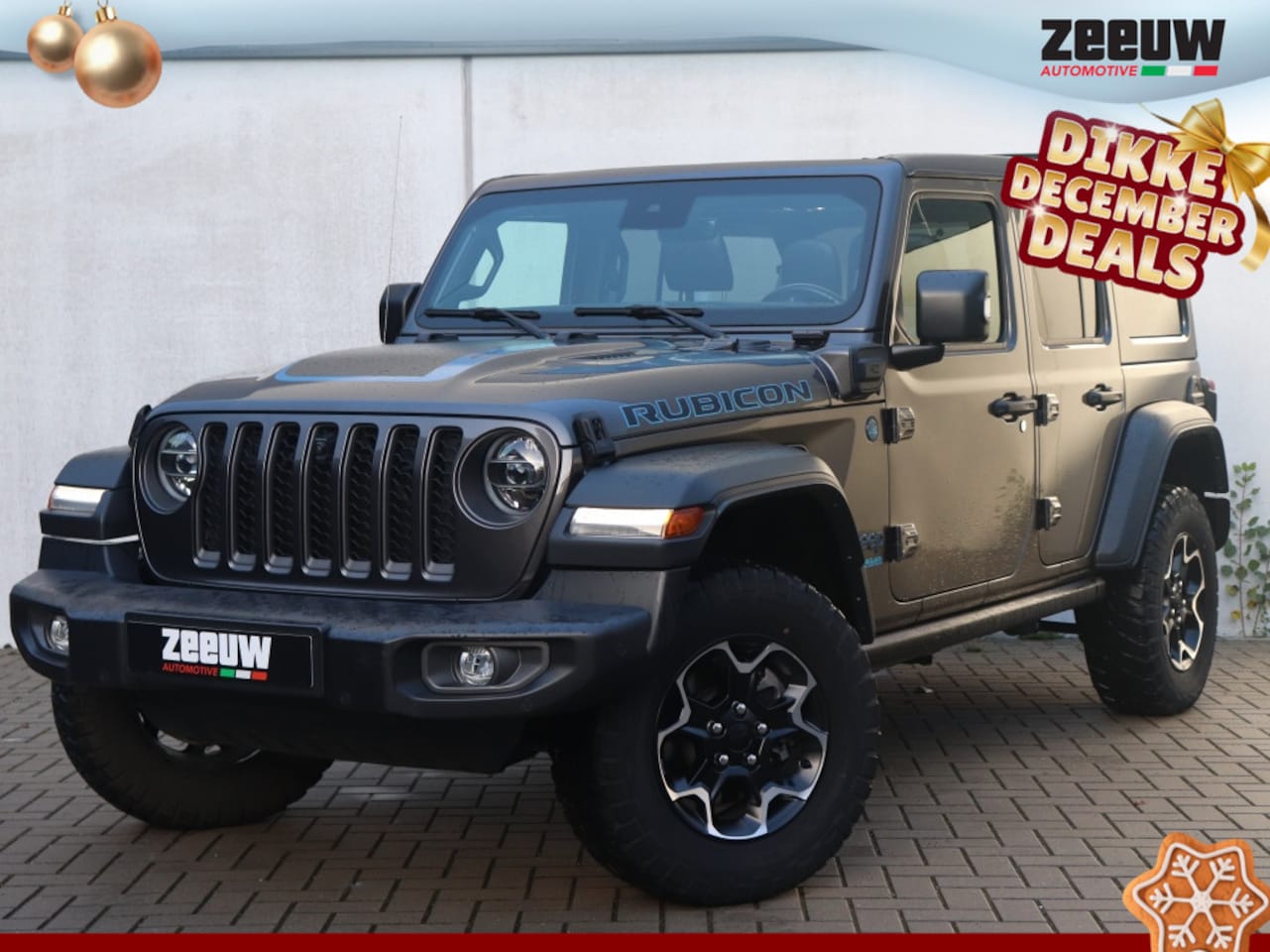 Jeep Wrangler Unlimited - 4xe 380 PK Rubicon | Softtop | Leder | Camera | Navi | Carplay | - AutoWereld.nl
