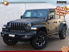 Jeep Wrangler Unlimited - 4xe 380 PK Rubicon | Softtop | Leder | Camera | Navi | Carplay |