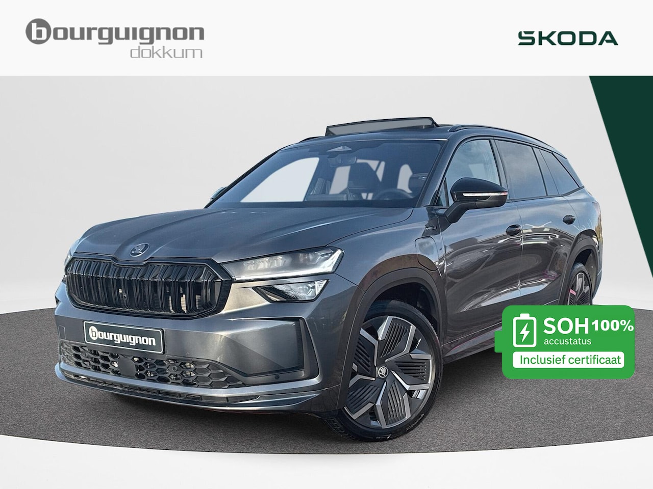 Skoda Kodiaq - 1.5 TSI PHEV Sportline Business | Trekhaak | PHEV | Pano | LED | - AutoWereld.nl