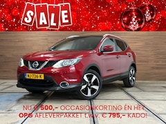 Nissan Qashqai - 1.6 N-Vision 163 PK | Pano | Trekhaak | 360° Camera | Cruise Control | Navigatie | Half le