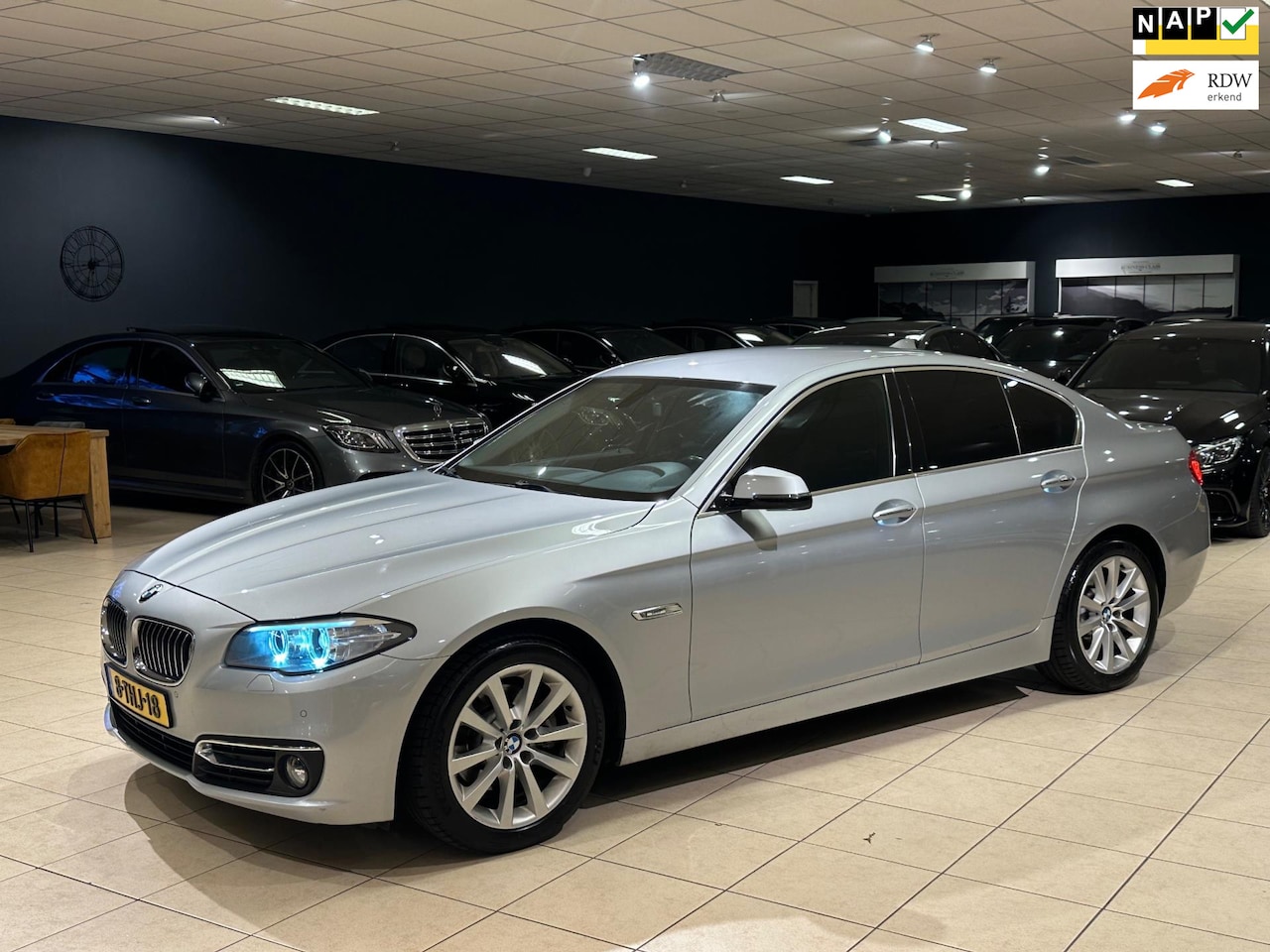 BMW 5-serie - 520i Last Minute Edition|NAP|MEMORY|LEDER|XENON|AUT-8 - AutoWereld.nl