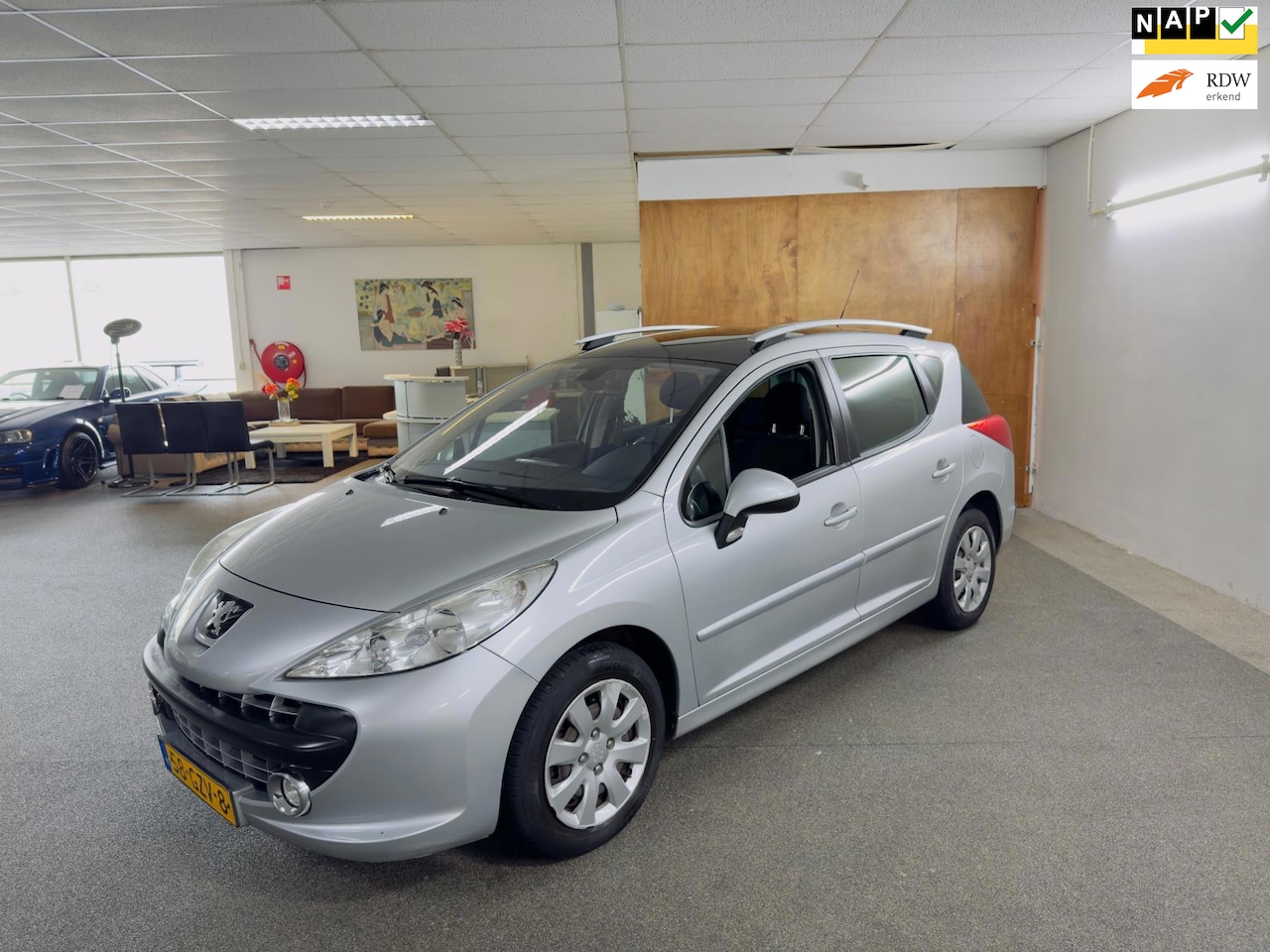 Peugeot 207 SW - 1.6 VTi XS Apk Nieuw,2e eigenaar,Dealer-onderhouden,Clima,Panoramadak,N.A.P,2 sleutels + F - AutoWereld.nl