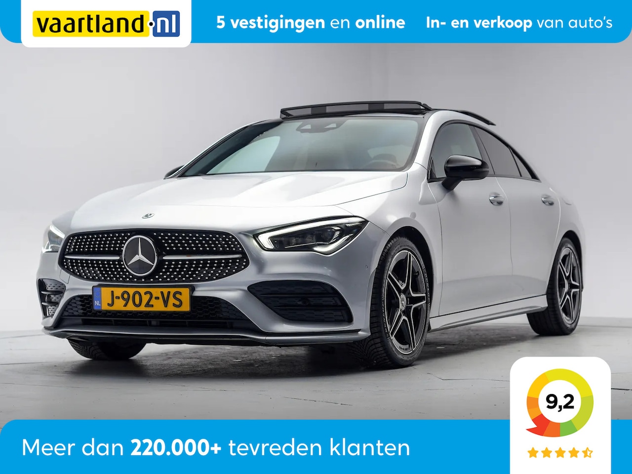 Mercedes-Benz CLA-Klasse - 180 AMG Premium Night Aut. [ Panorama Sfeerverlichting Memory Adapt.cruise - AutoWereld.nl