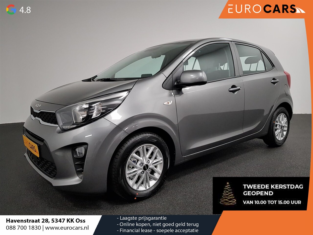 Kia Picanto - 1.0 DPi DynamicLine Automaat | Navigatie | Airco | Camera | Cruise Control | DAB | Lichtme - AutoWereld.nl