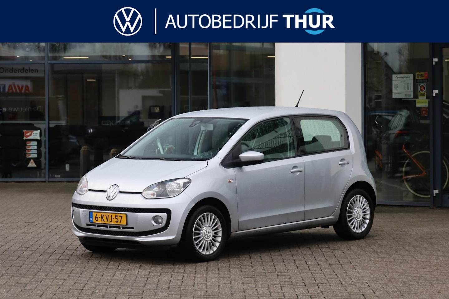 Volkswagen Up! - 1.0 high up! 75PK / 55kW automaat, Door ons geleverd en onderhouden, cruise control, parke - AutoWereld.nl