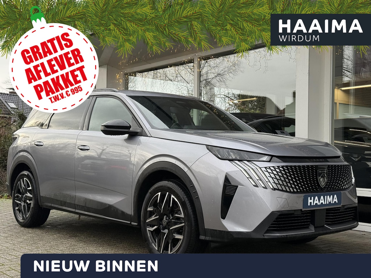 Peugeot 5008 - 1.2 Hybrid 145 Allure | Climate & Cruise Control | 7-Zitter | Achteruit Rijd Camera | Appl - AutoWereld.nl