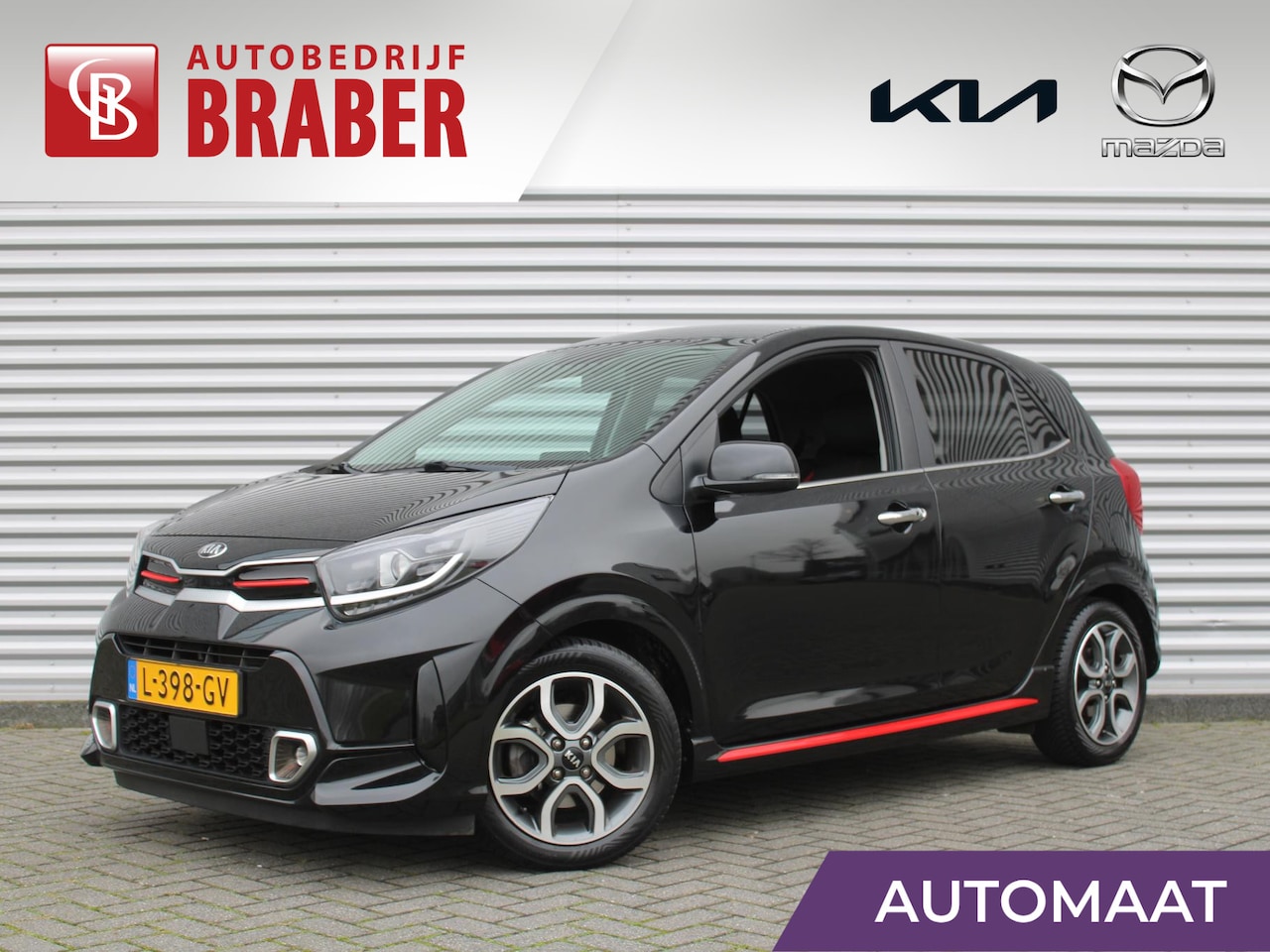 Kia Picanto - 1.0 DPi GT-Line | Navi | Camera | Cruise | LED | Automaat | 15" LM | Weinig km | Dealerond - AutoWereld.nl
